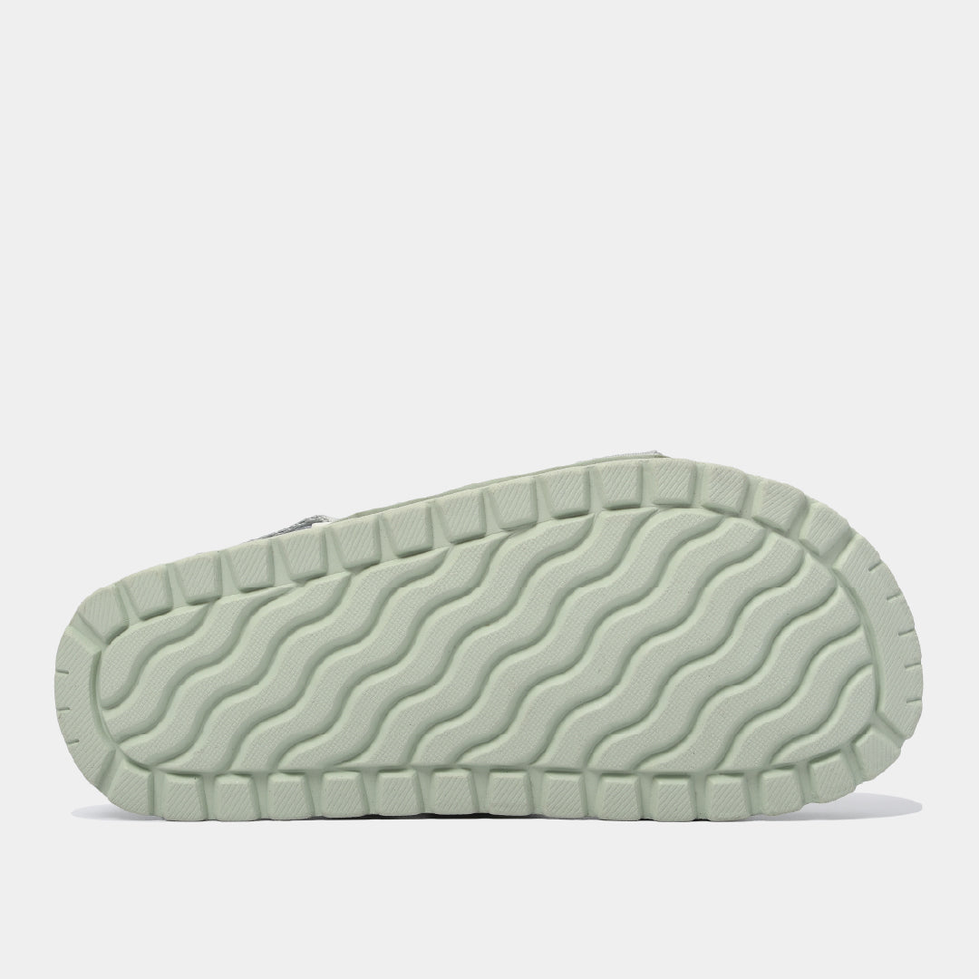 Sandals Platy 2 full xanh bơ xám