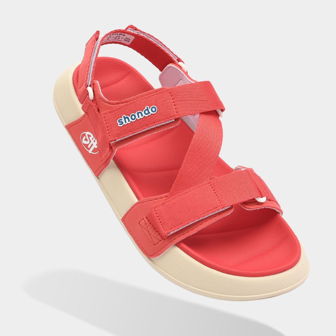 Sandals Platy 1 be đỏ