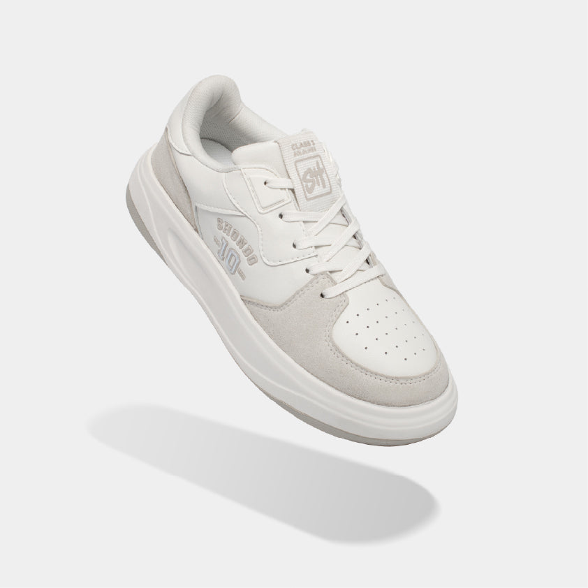 Giày sneaker Class 2 số 10 trắng nâu