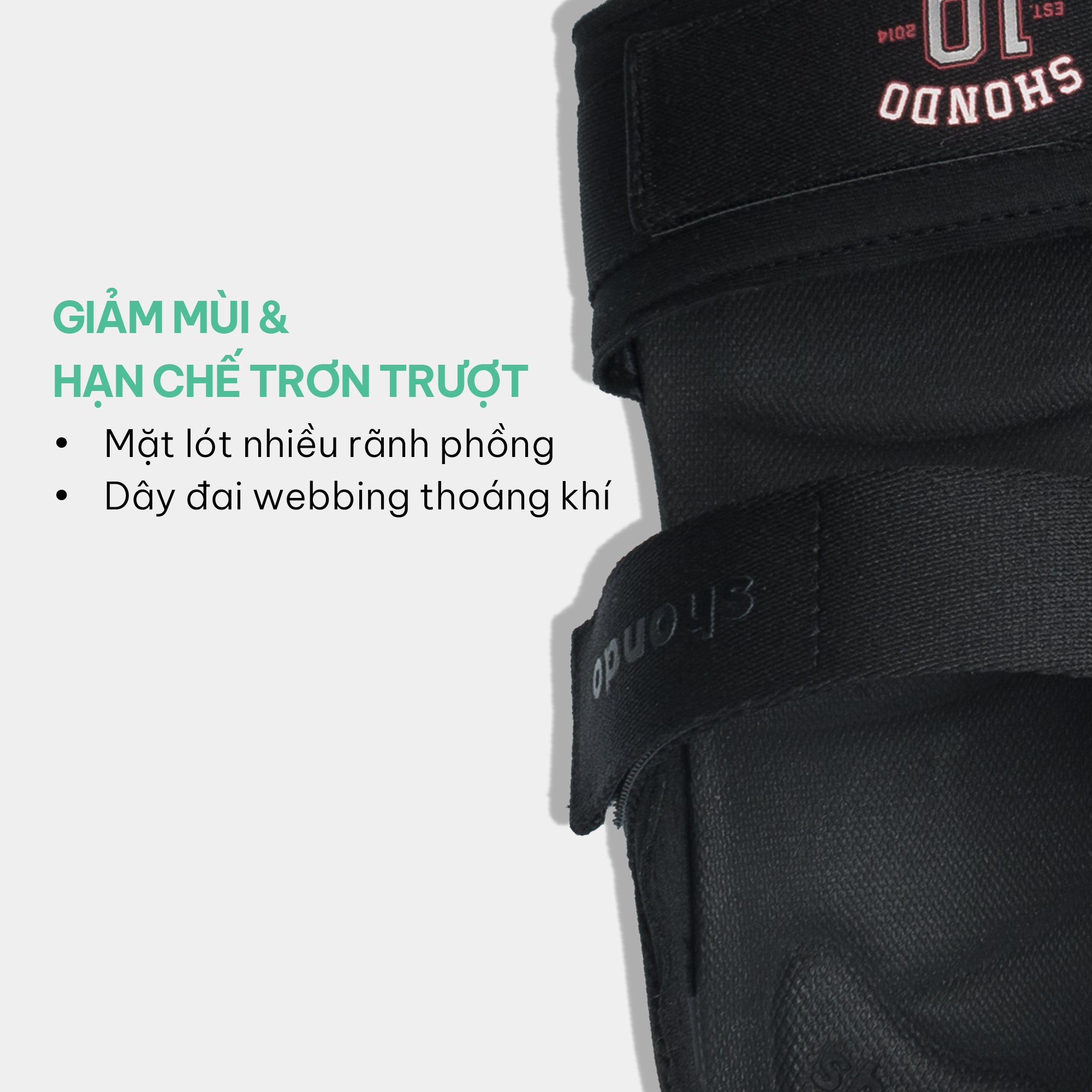 Sandal F8M thun họa tiết số 10 đen