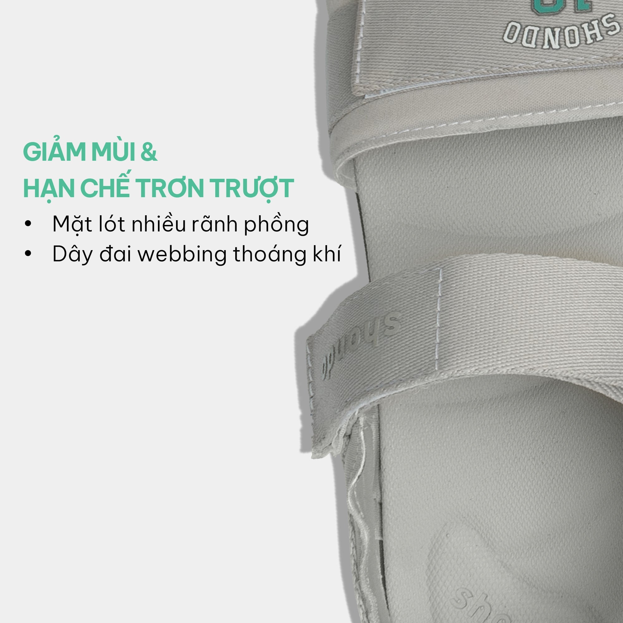 Sandal F8M thun họa tiết số 10 xám