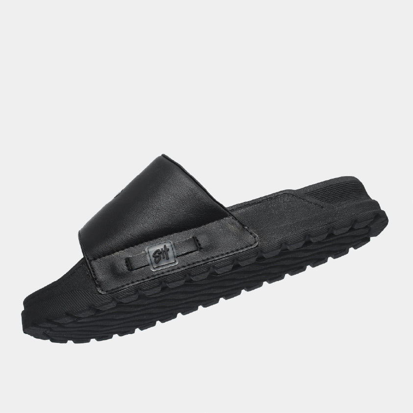 Dép bánh mì quai nam nữ trendy 4 đen