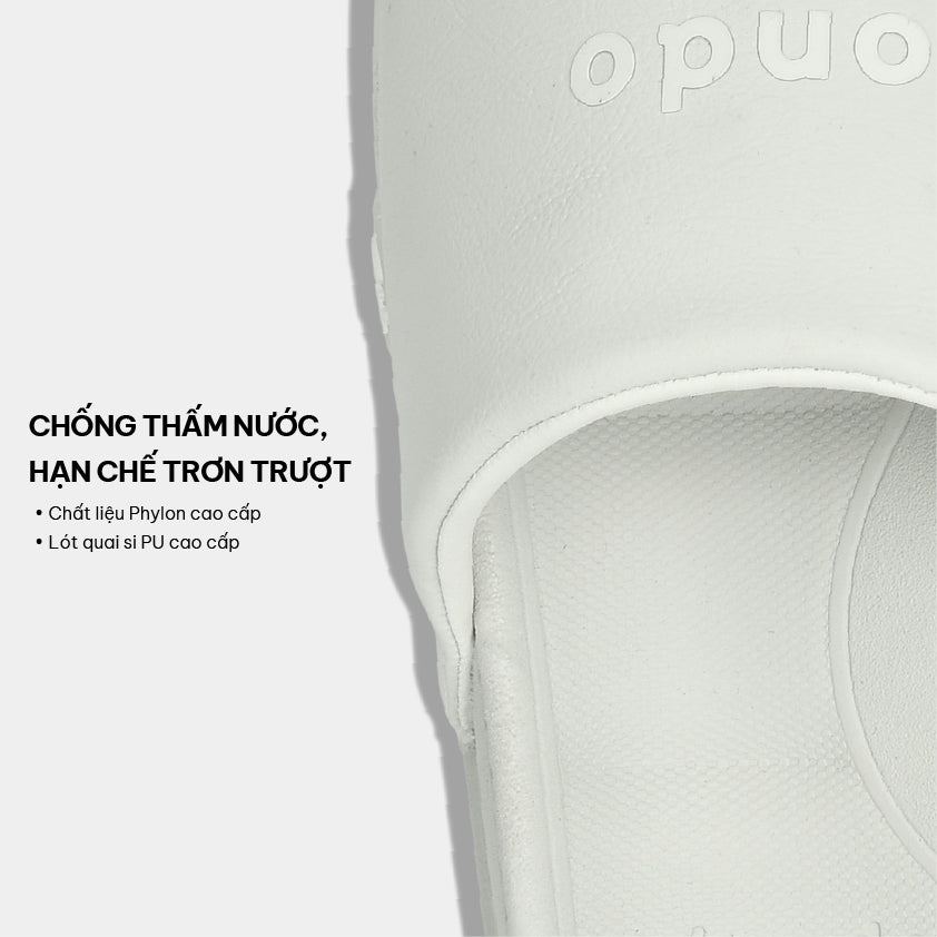 Dép bánh mì quai nam nữ Trendy 4 xám