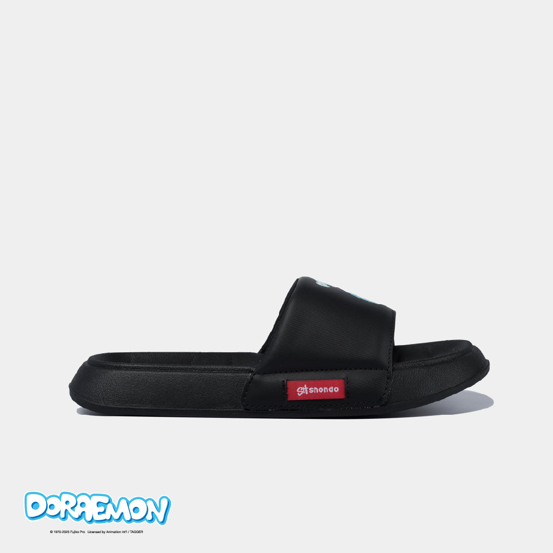 Dép Trendy 3 Doraemon full đen