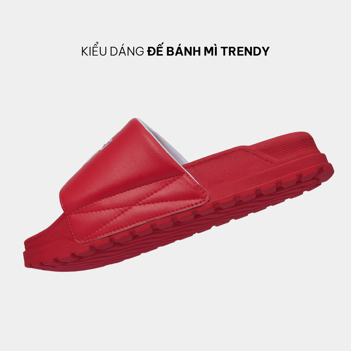 Dép bánh mì Trendy 4 số 10 đỏ