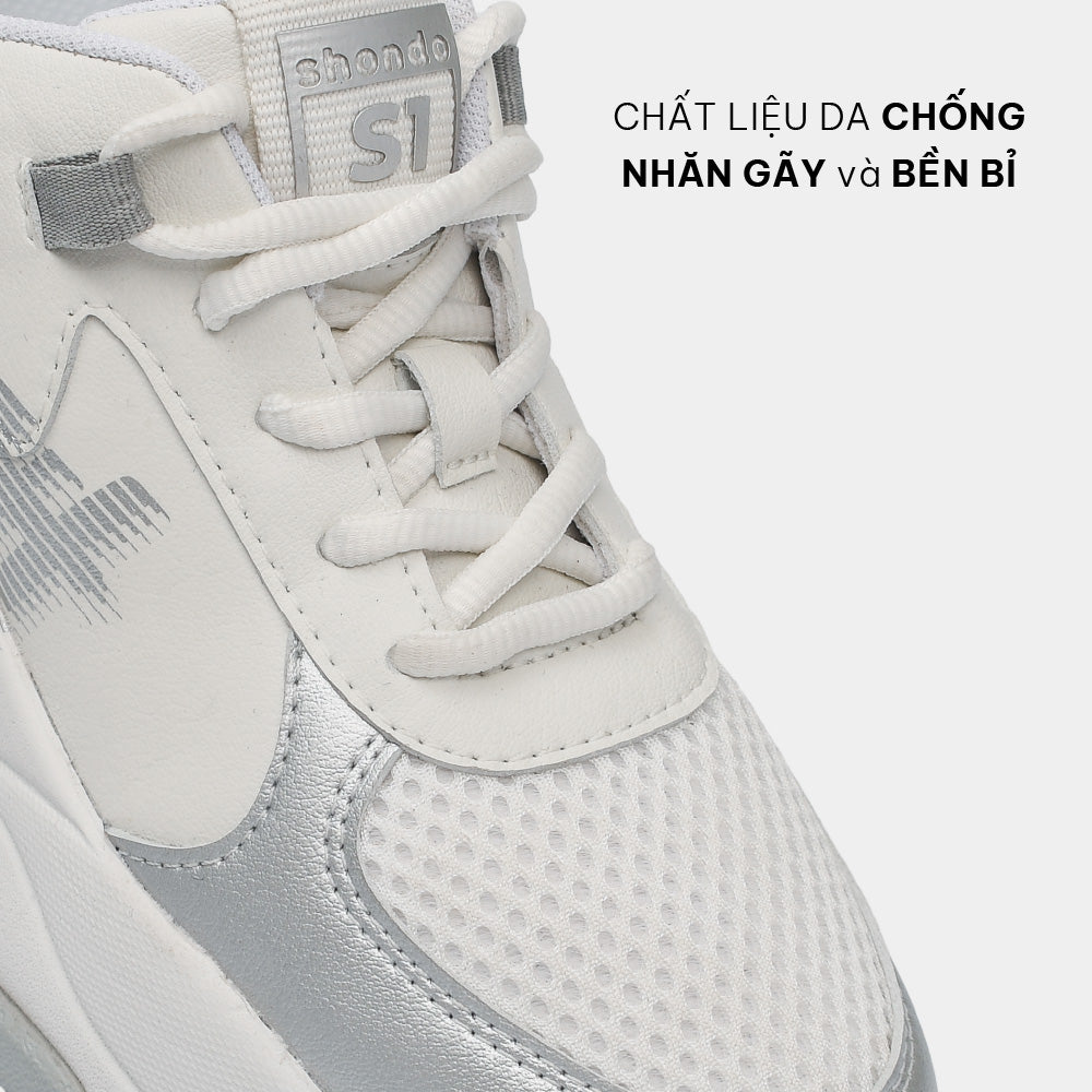 Giày thể thao nam nữ Chunky metallic