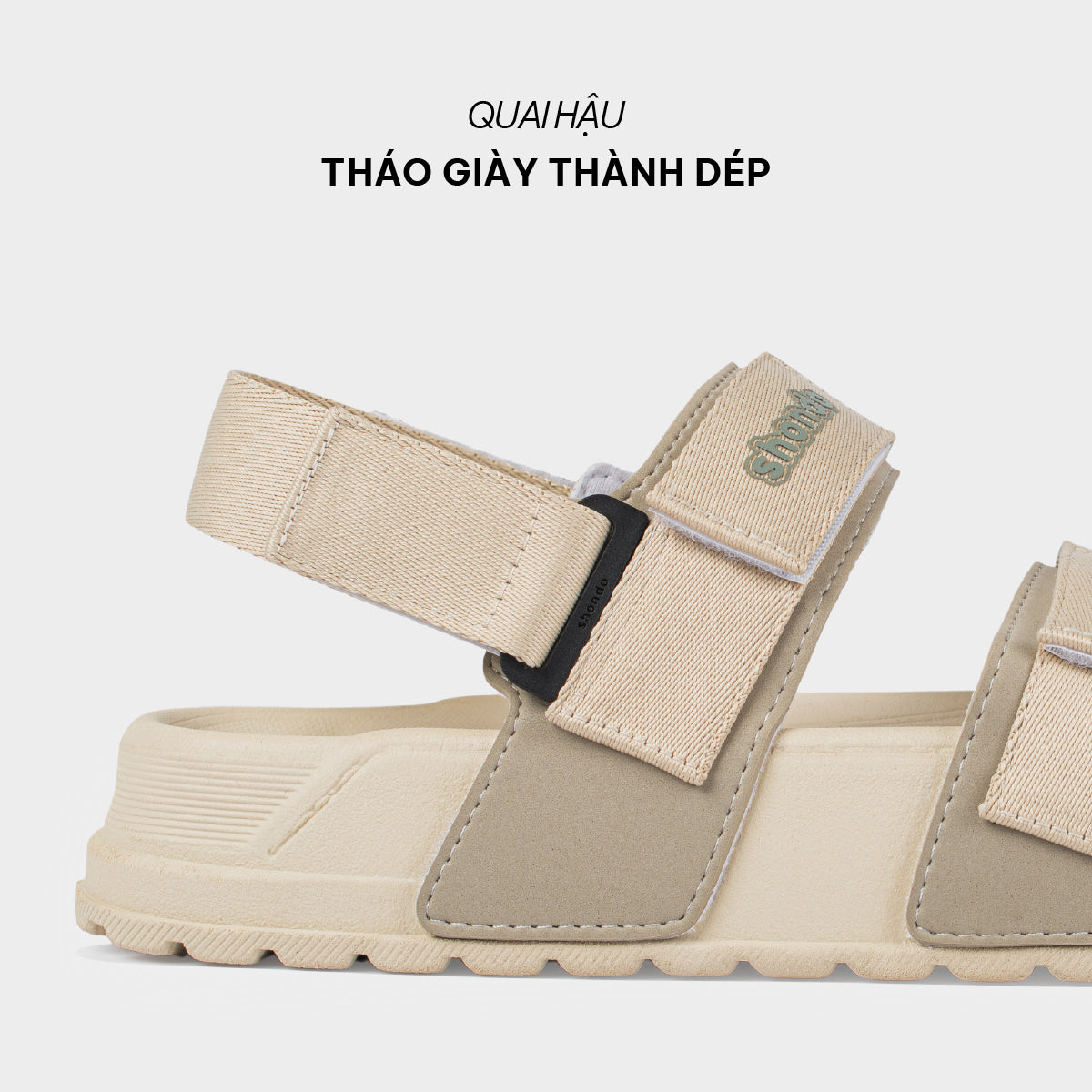 Sandal Platy 2 be phối rêu