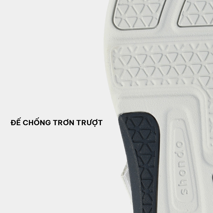 Sandal nam nữ F7R xám rêu xanh dương