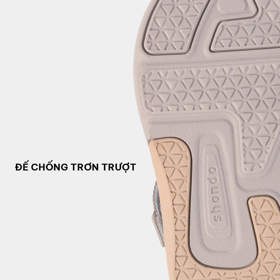 Sandal nữ F7R nâu hồng