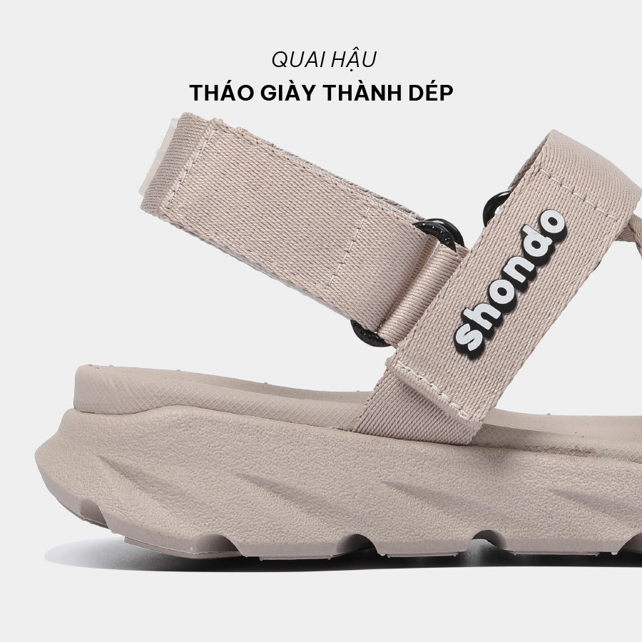 Sandals F6 sport nâu