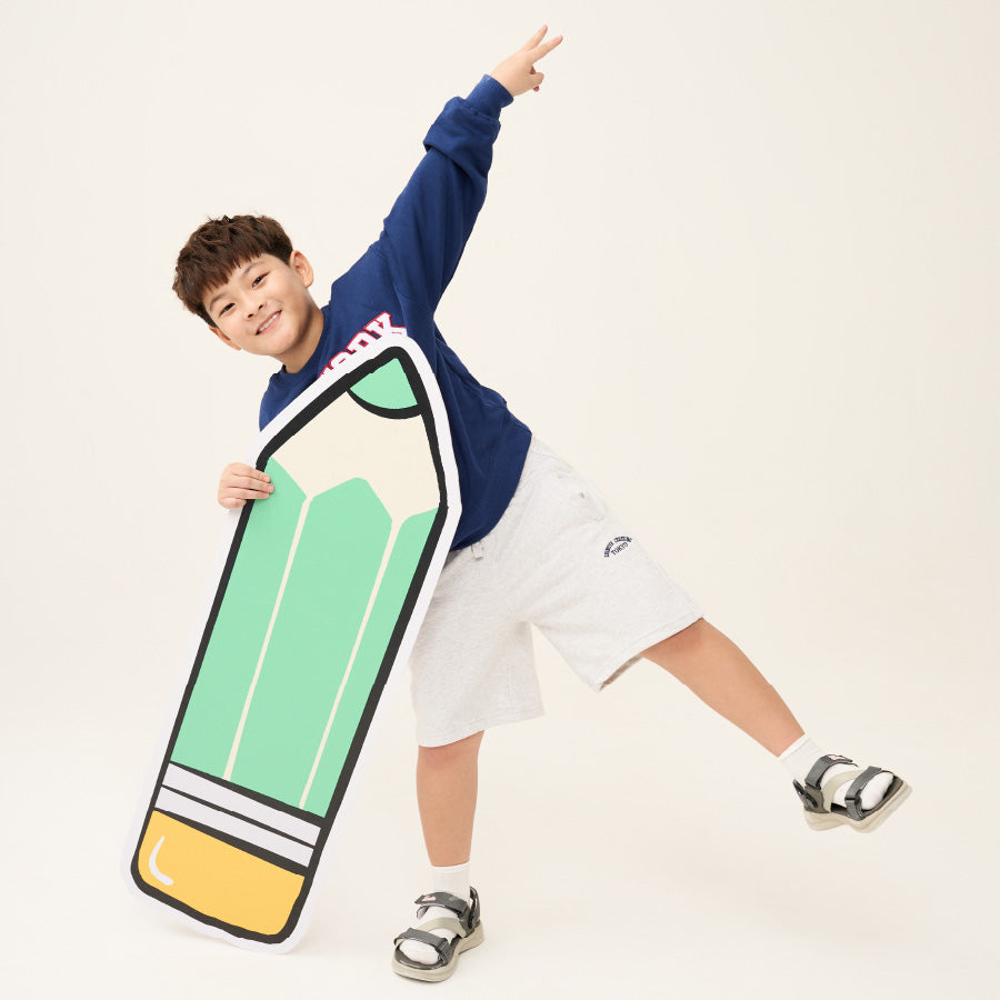 Sandal trẻ em Little 8 quai xoay xám