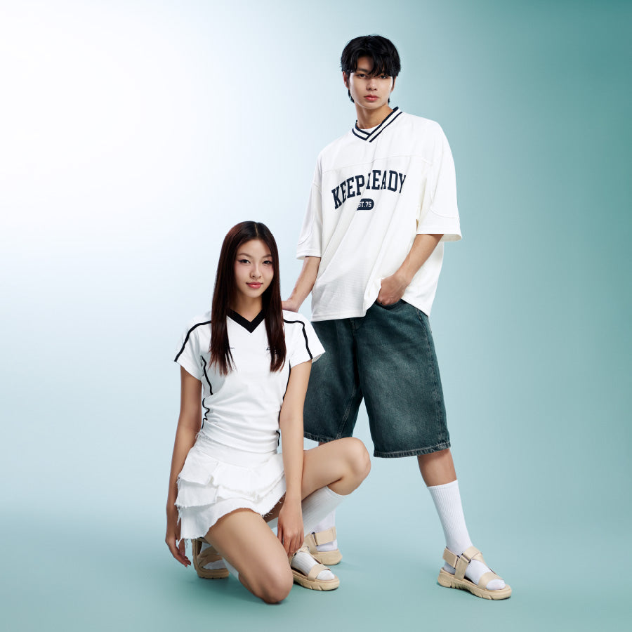 Sandals F6 sport vàng kem