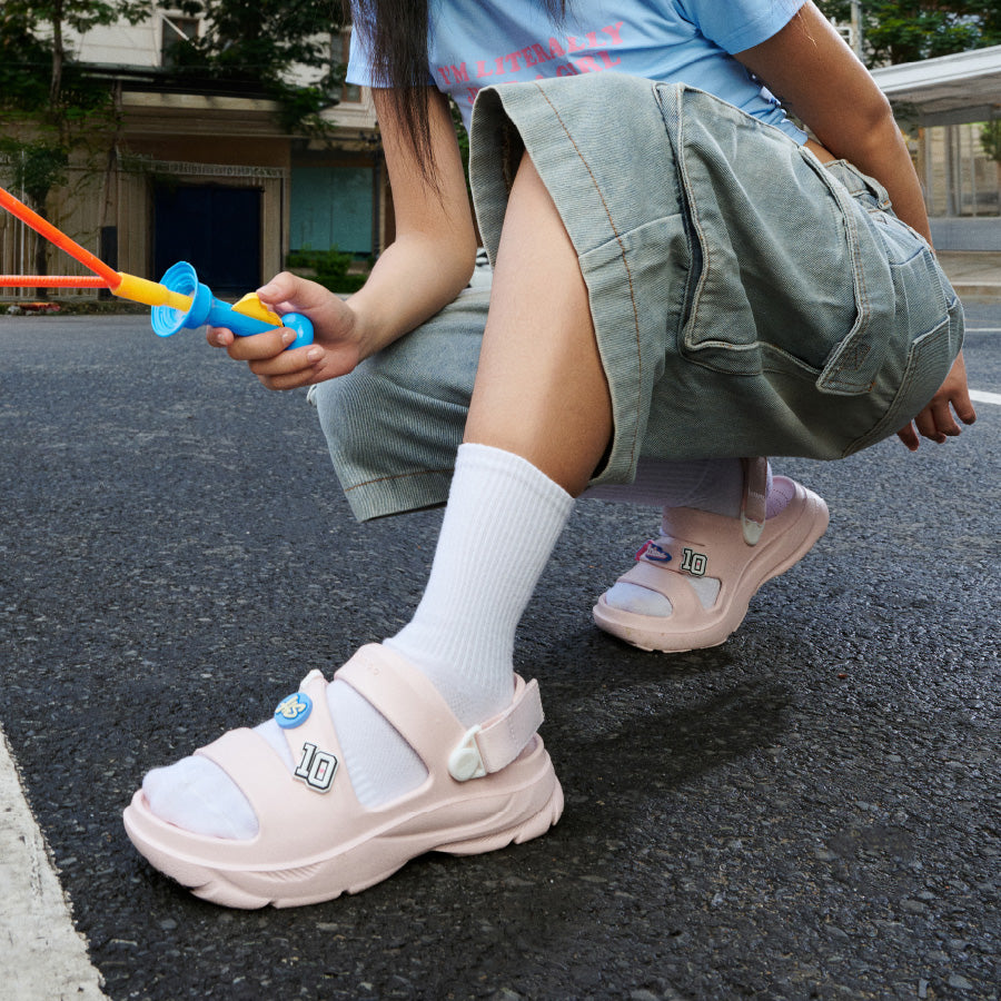 Sandal FX nhựa đúc đi mưa hồng