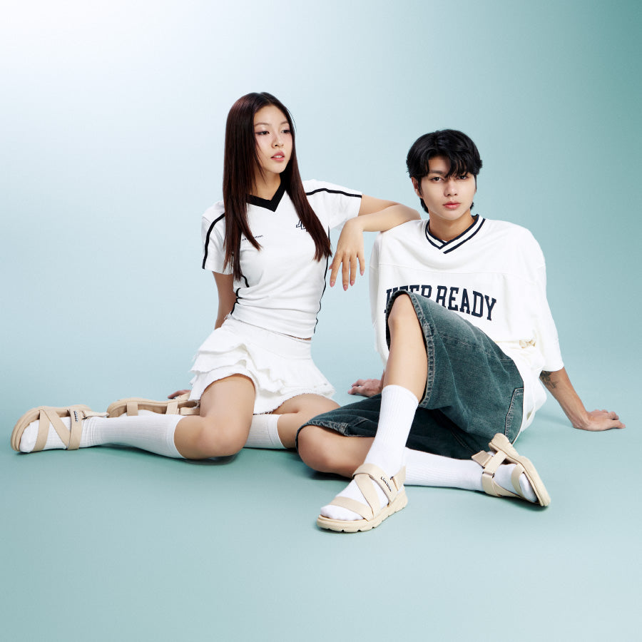 Sandals F6 sport vàng kem