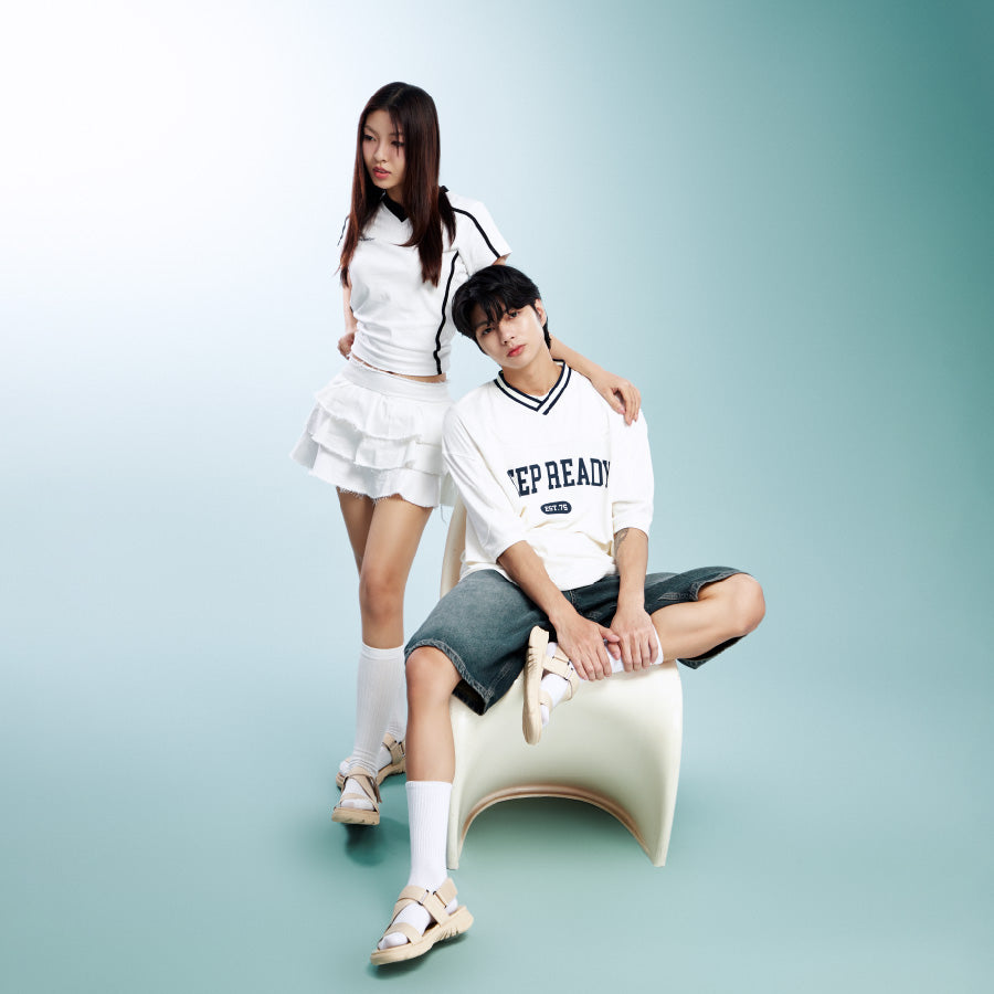 Sandals F6 sport vàng kem