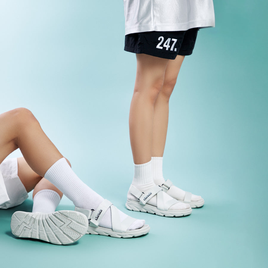 Sandals F6 sport xám rêu