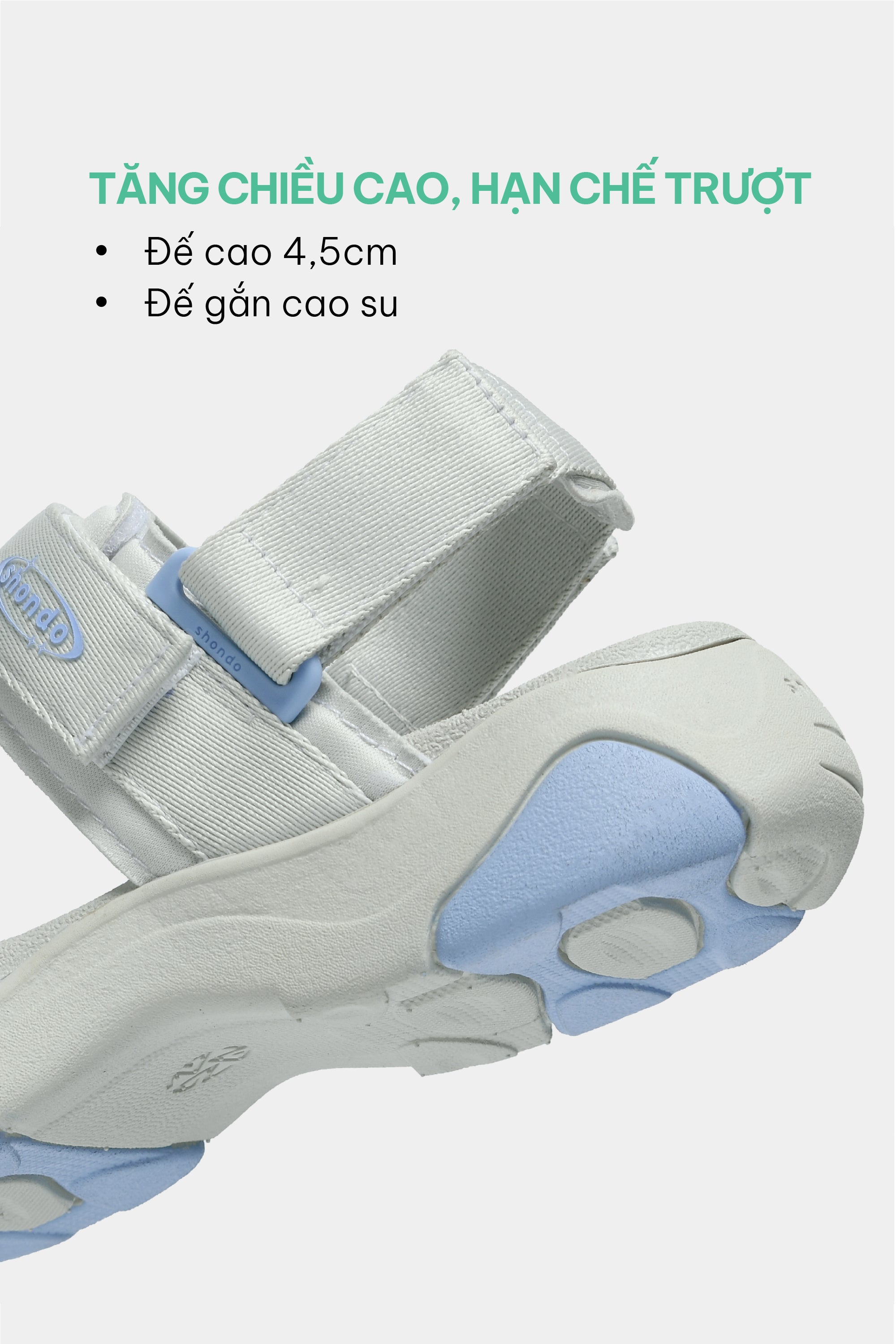 Girly women's sandals with mint green elastic straps