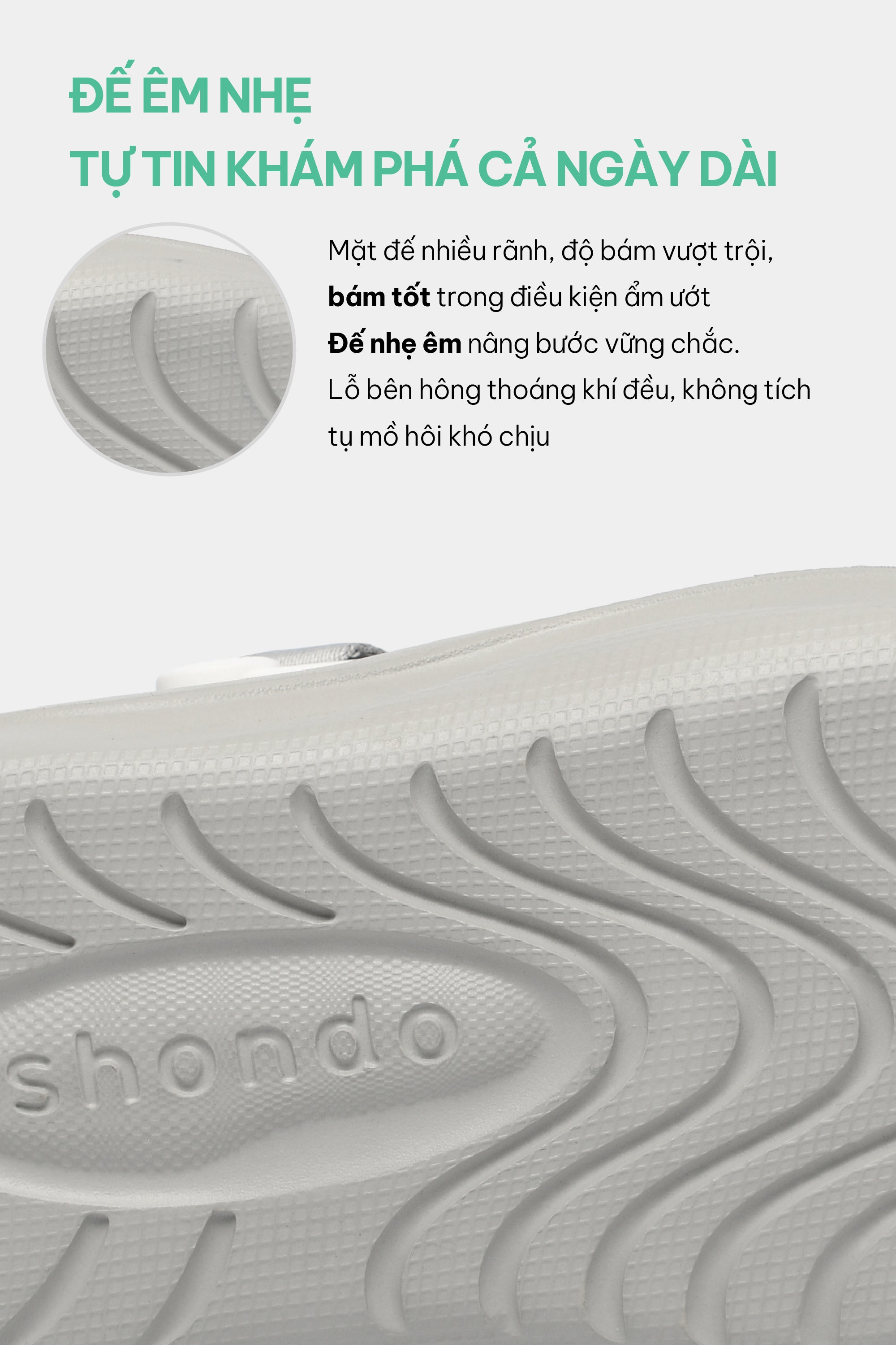 Clog SUKE nhựa đúc nam nữ xám