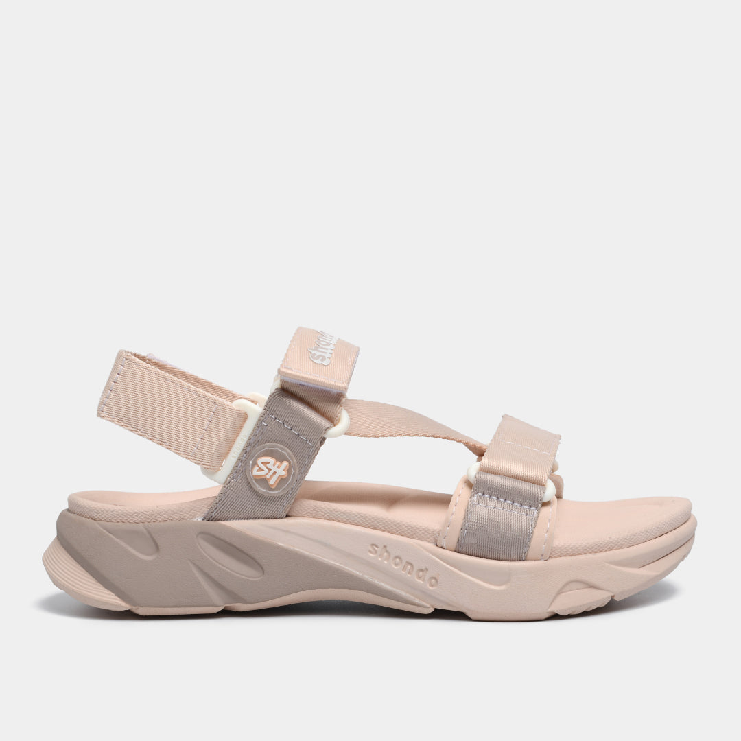 Sandal F8M thể thao nữ quai chéo hồng