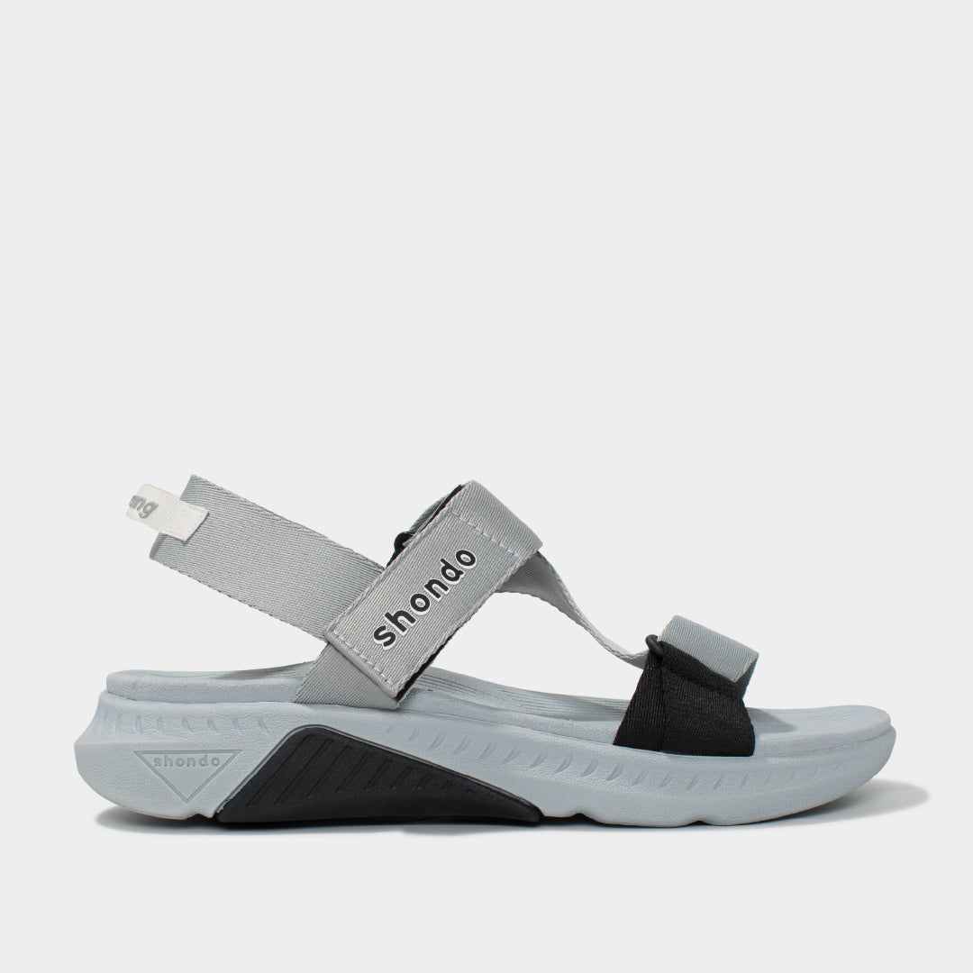 Sandals F7 racing xám phối đen