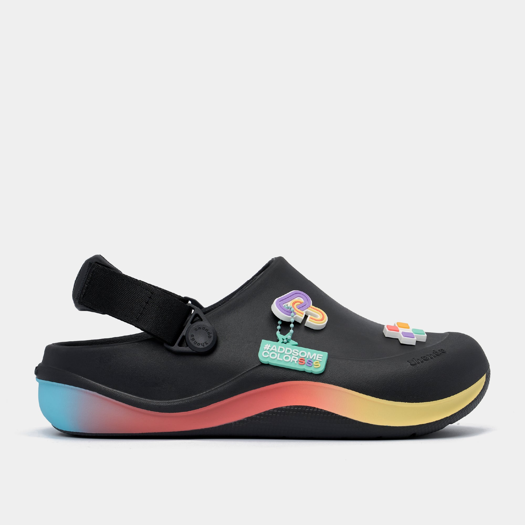 Clog Suke PRIDE unisex đen