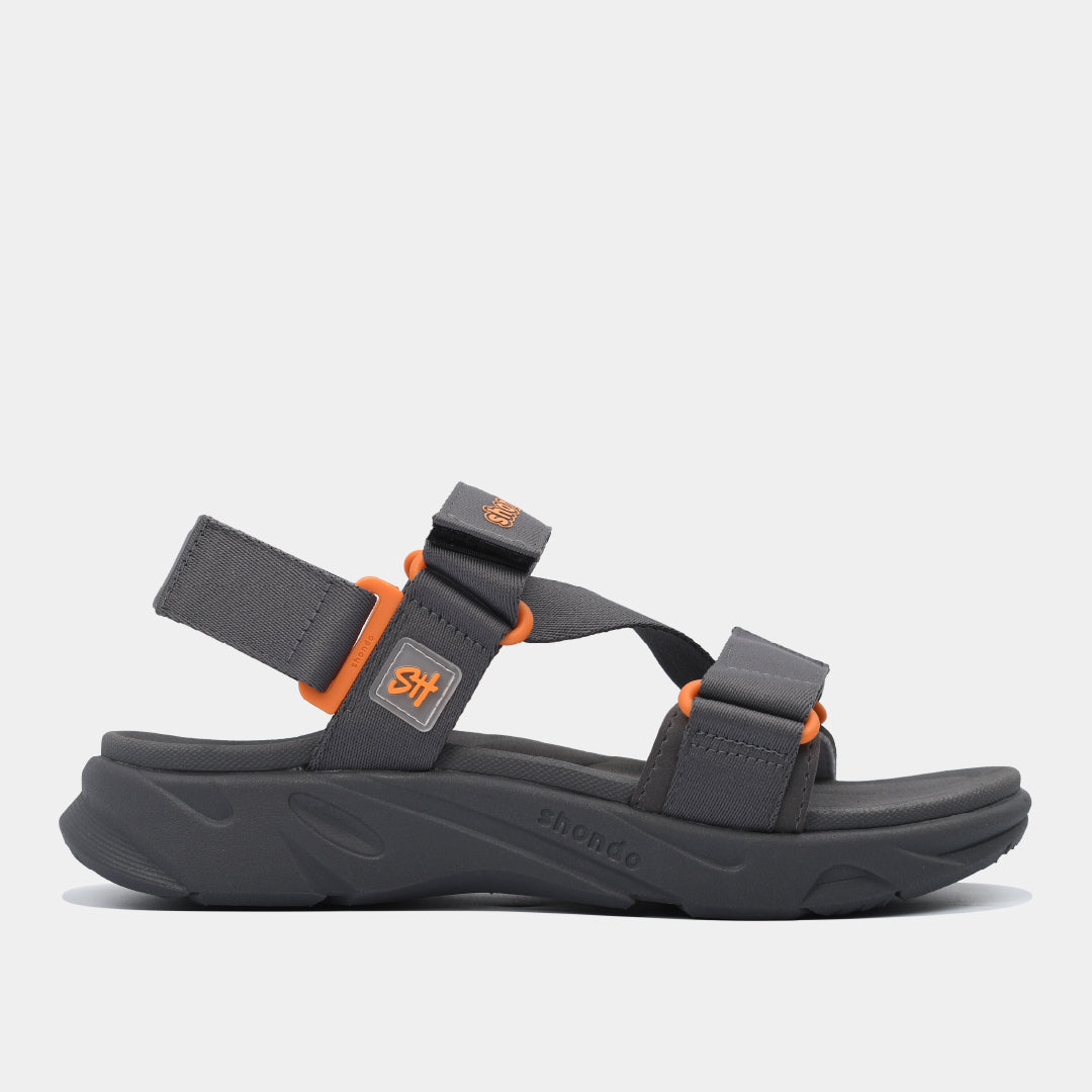 Sandal nam nữ F8M xám đậm