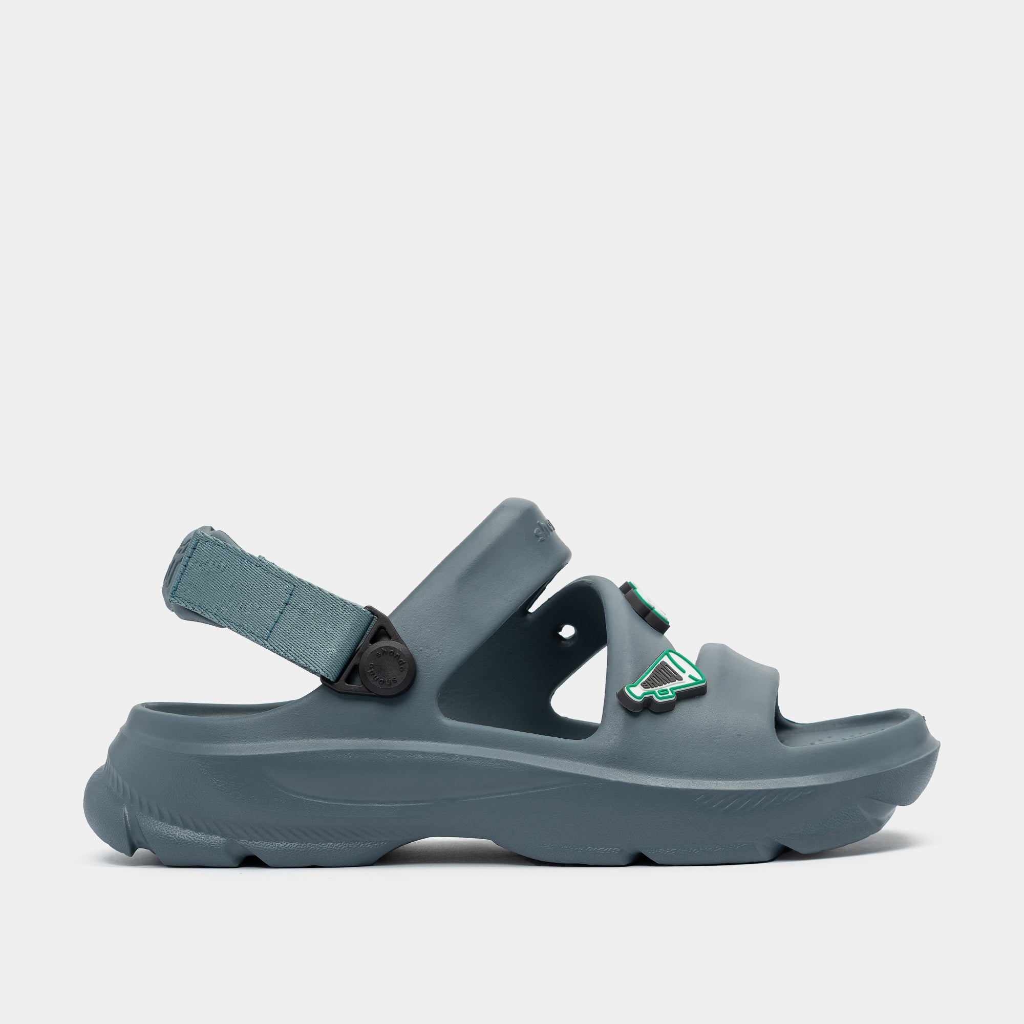 Sandal FX nam nhựa đúc xanh xám