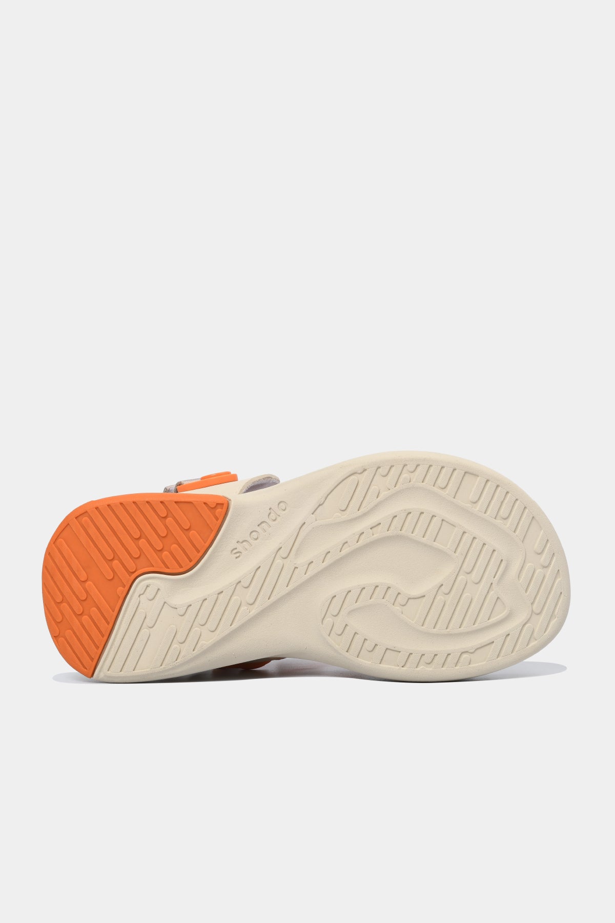 Sandal nữ F8B quai xoay nâu be cam