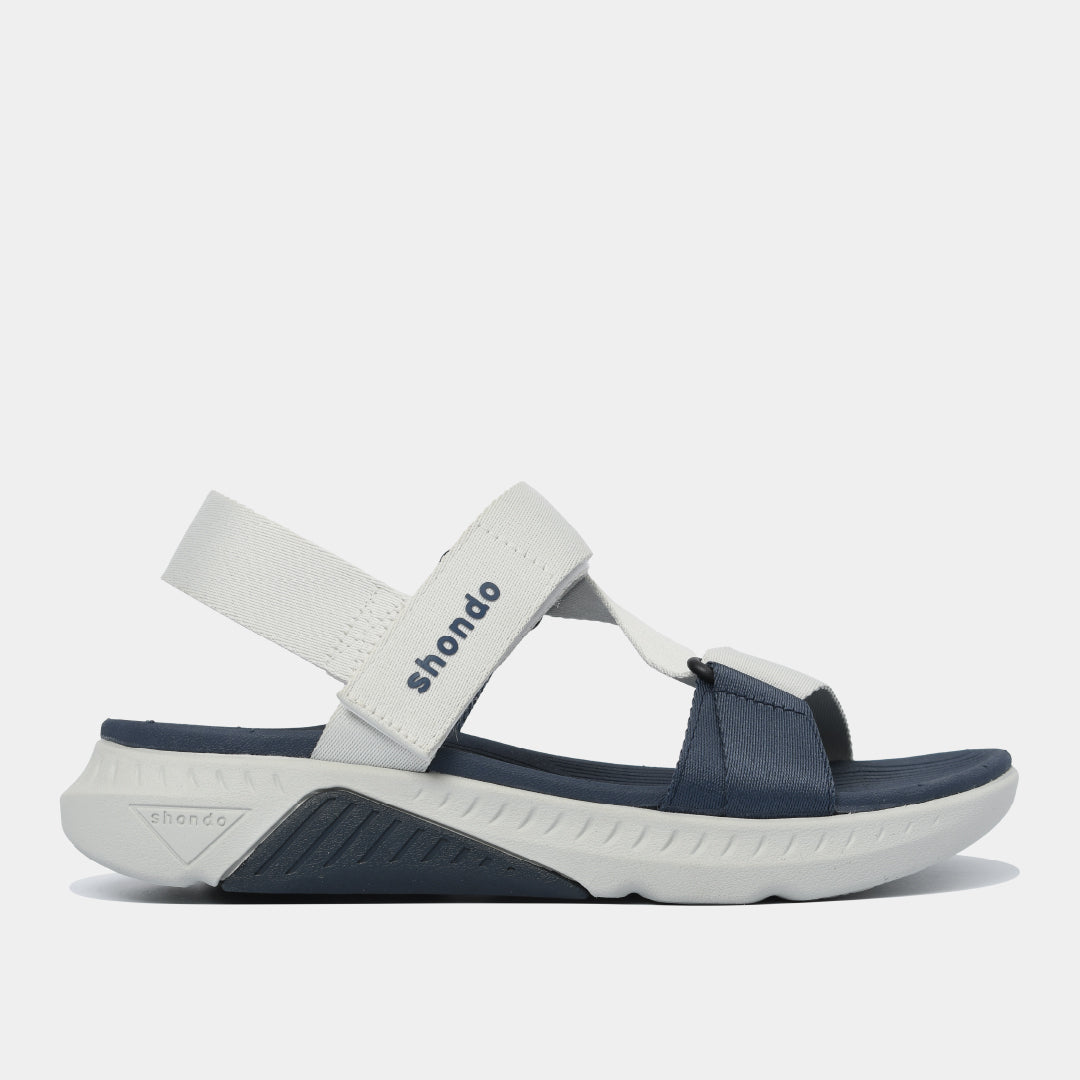Sandal nam nữ F7R xám rêu xanh dương