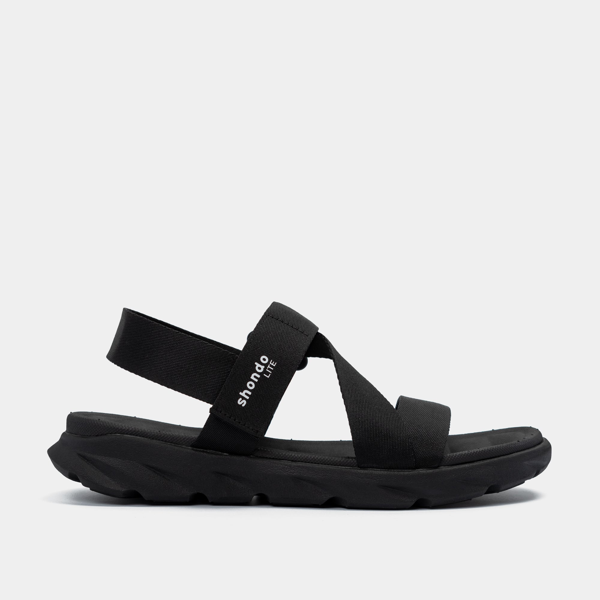 Sandal học sinh F6S Shondo Lite full đen