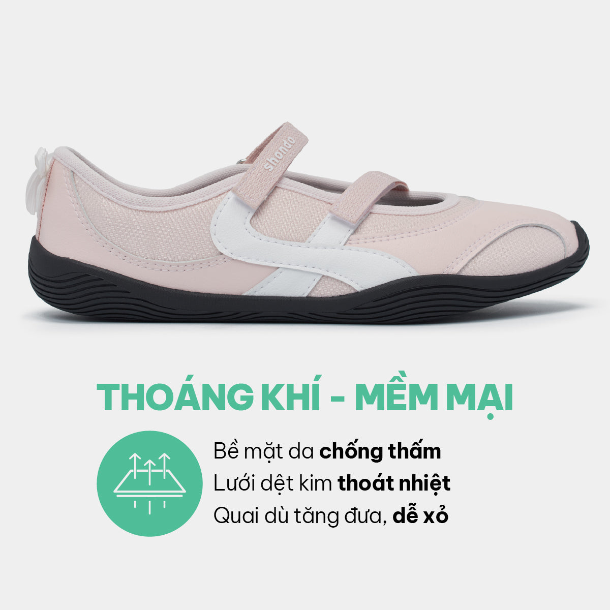 Giày Sneaker ballet Minie nơ nữ hồng