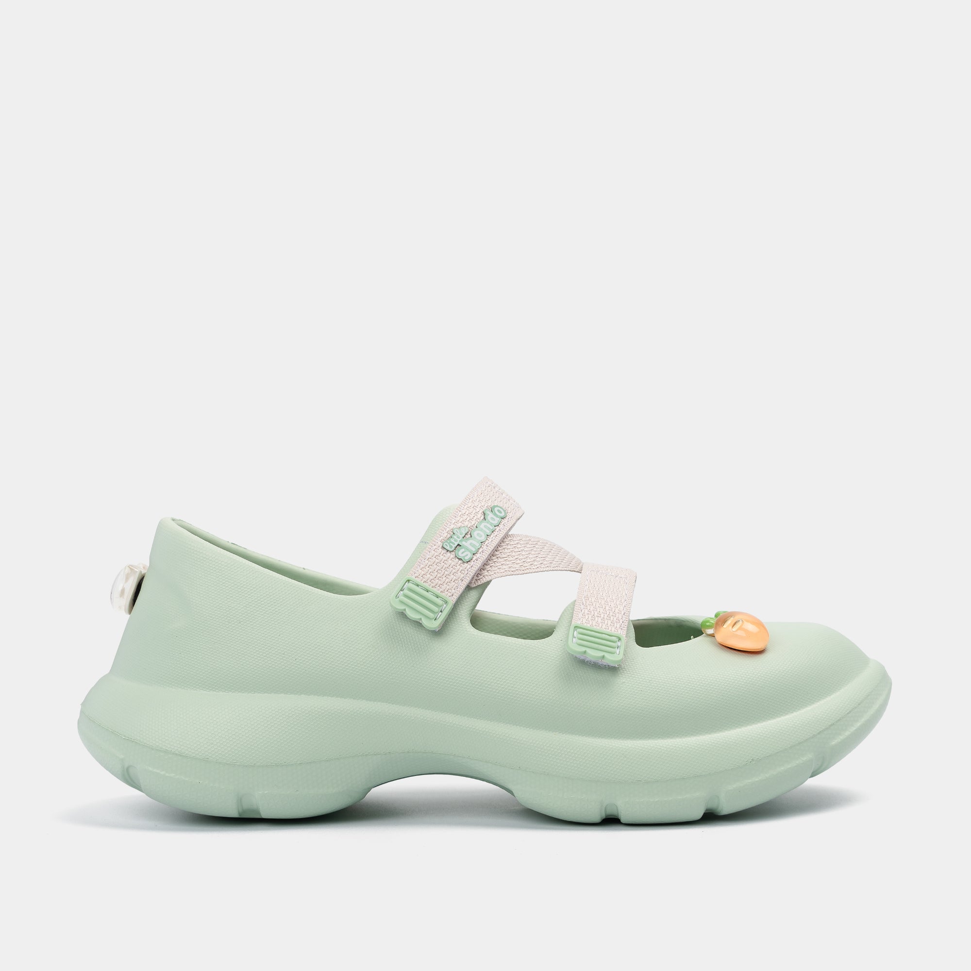 Giày ballet sneaker bé gái Little Dreamie xanh ngọc