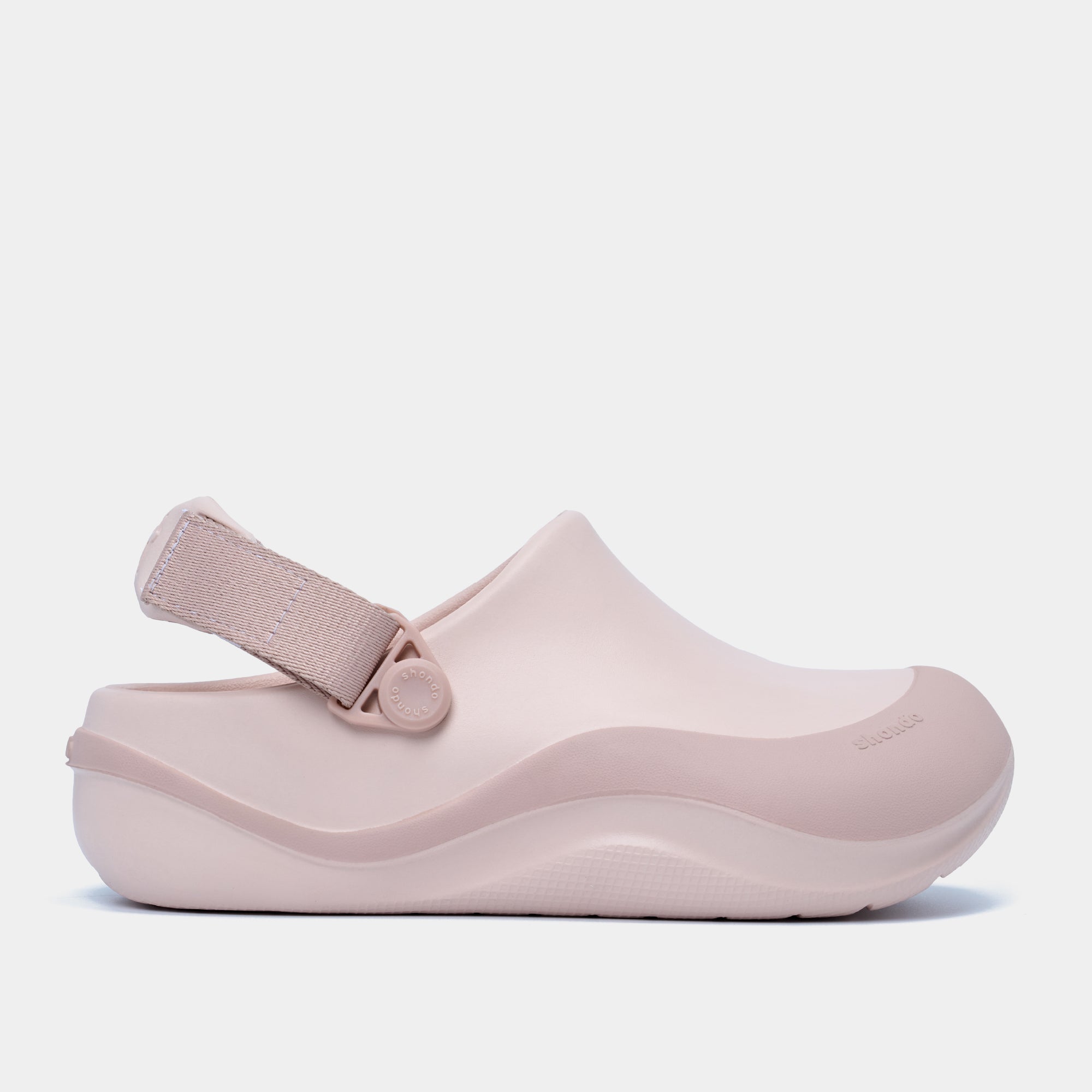 Giày Clog Suke Viền Đế Unisex Hồng