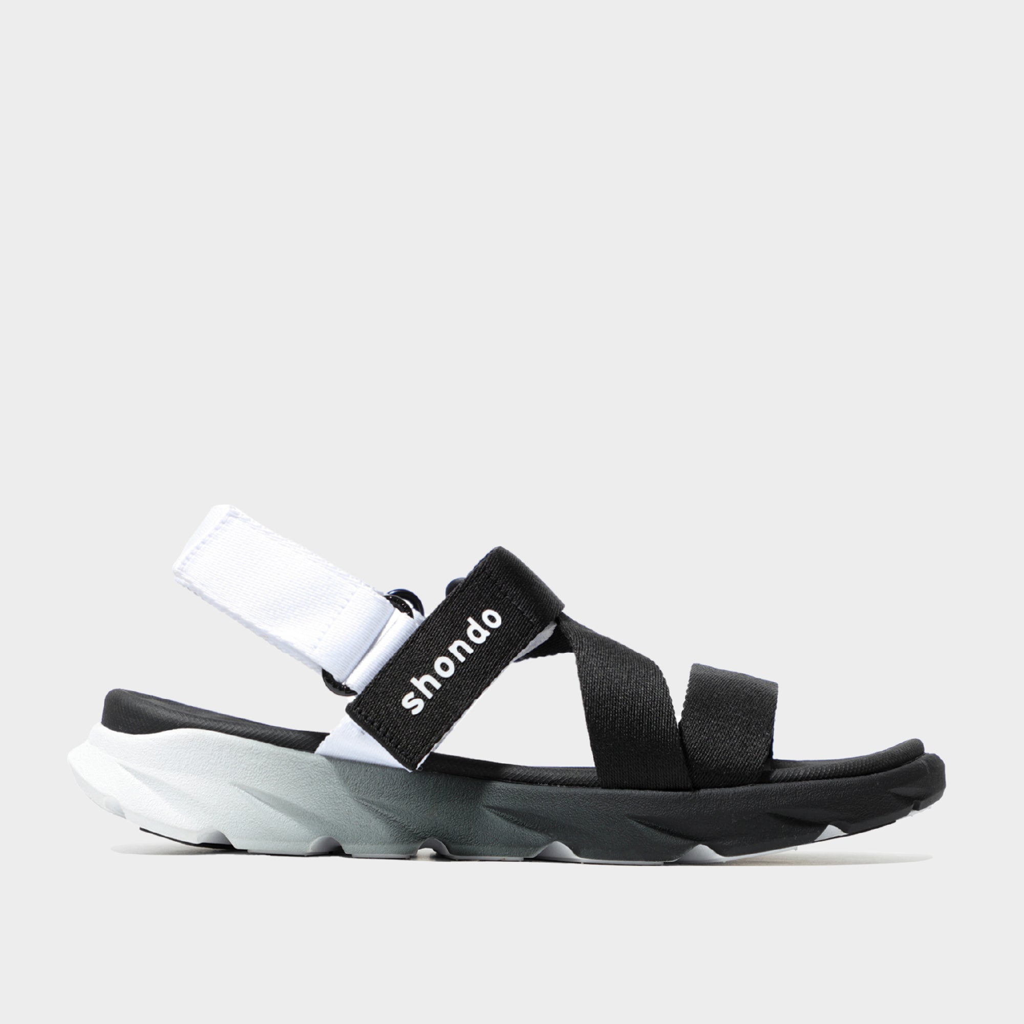 Sandals F6 sport ombre đen trắng