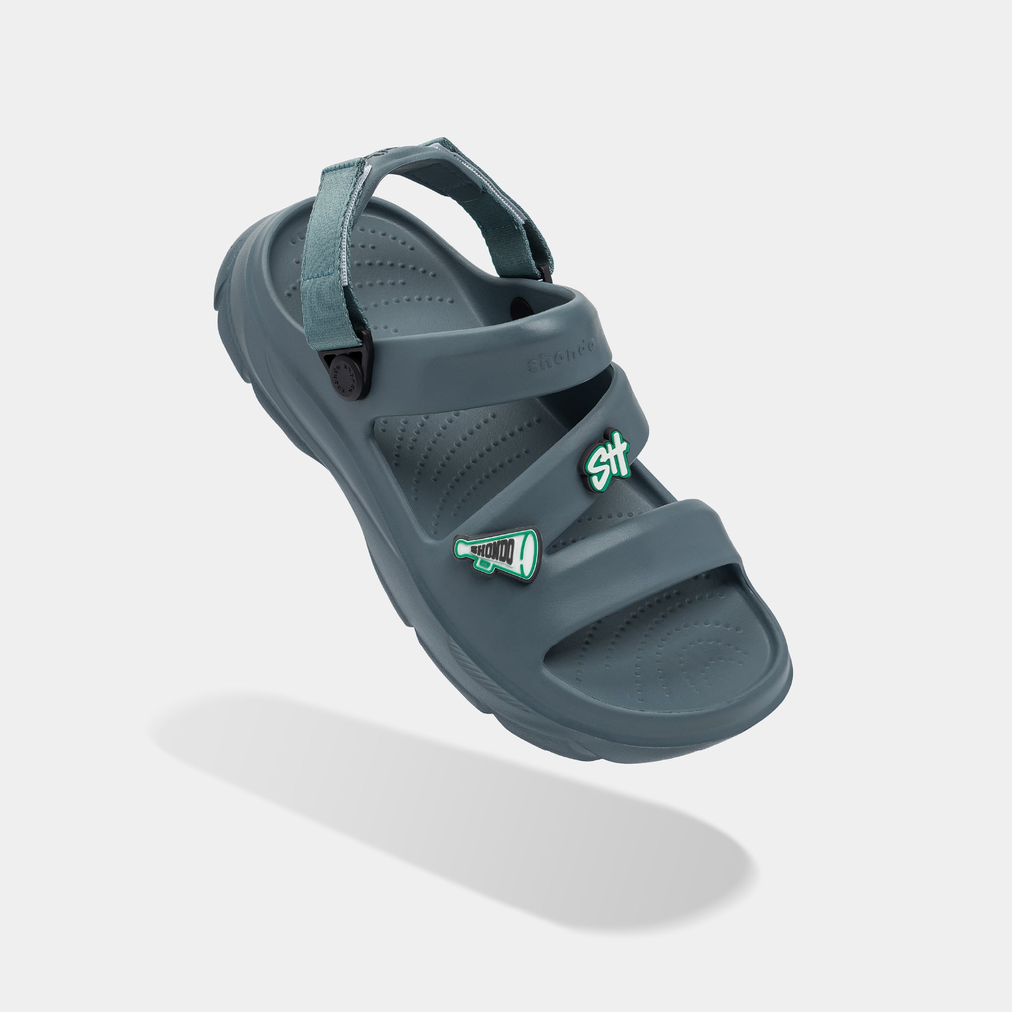 Sandal FX nam nhựa đúc xanh xám