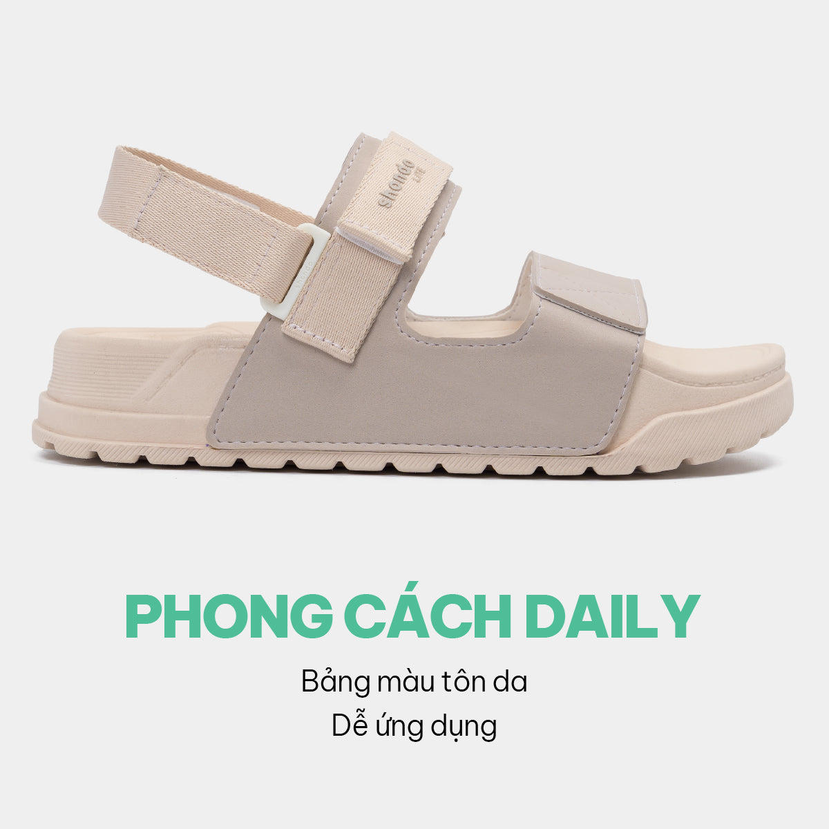 Sandal Platy 4 Lite quai ngang nữ hồng