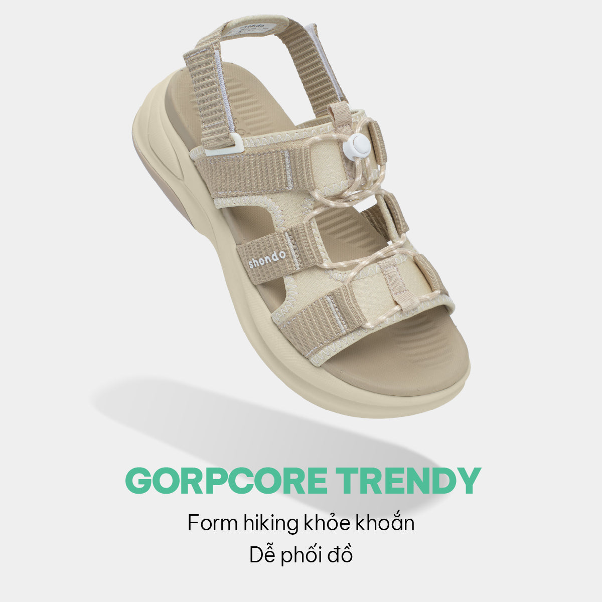 Giày Sandal F8B Hiking unisex be