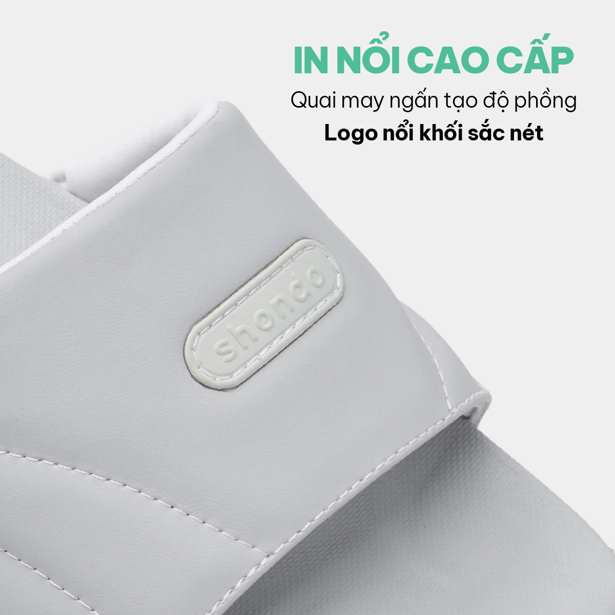 Dép Trendy 7 quai phồng unisex xám