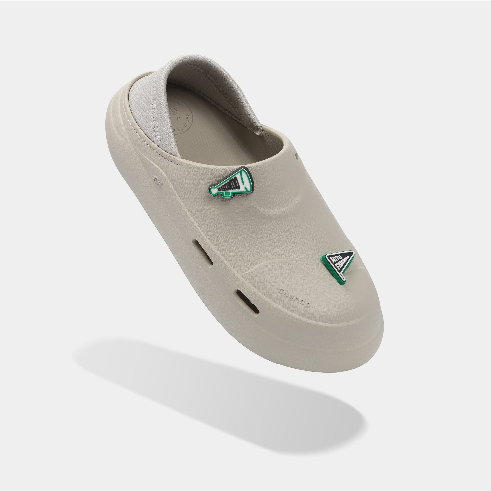 Giày sneaker Class 3 không dây xám rêu