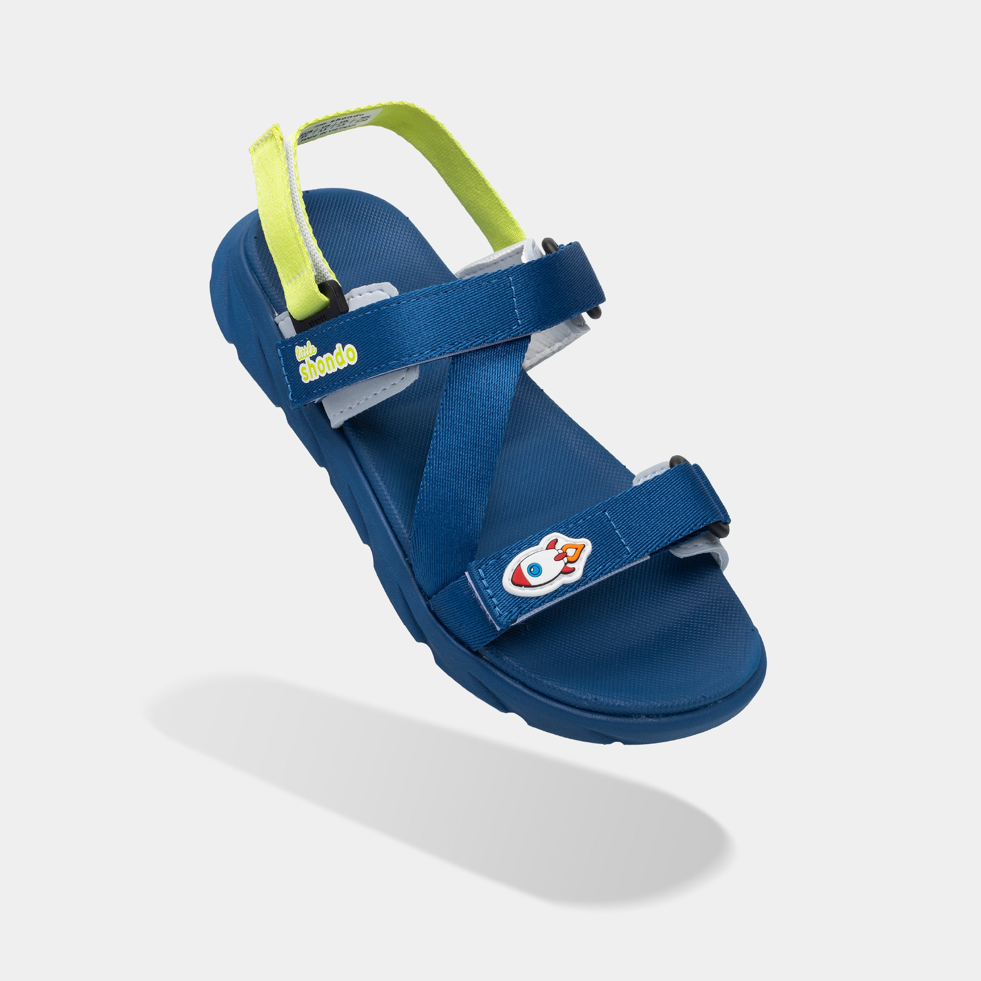 Sandal bé trai Little 6 xanh đậm