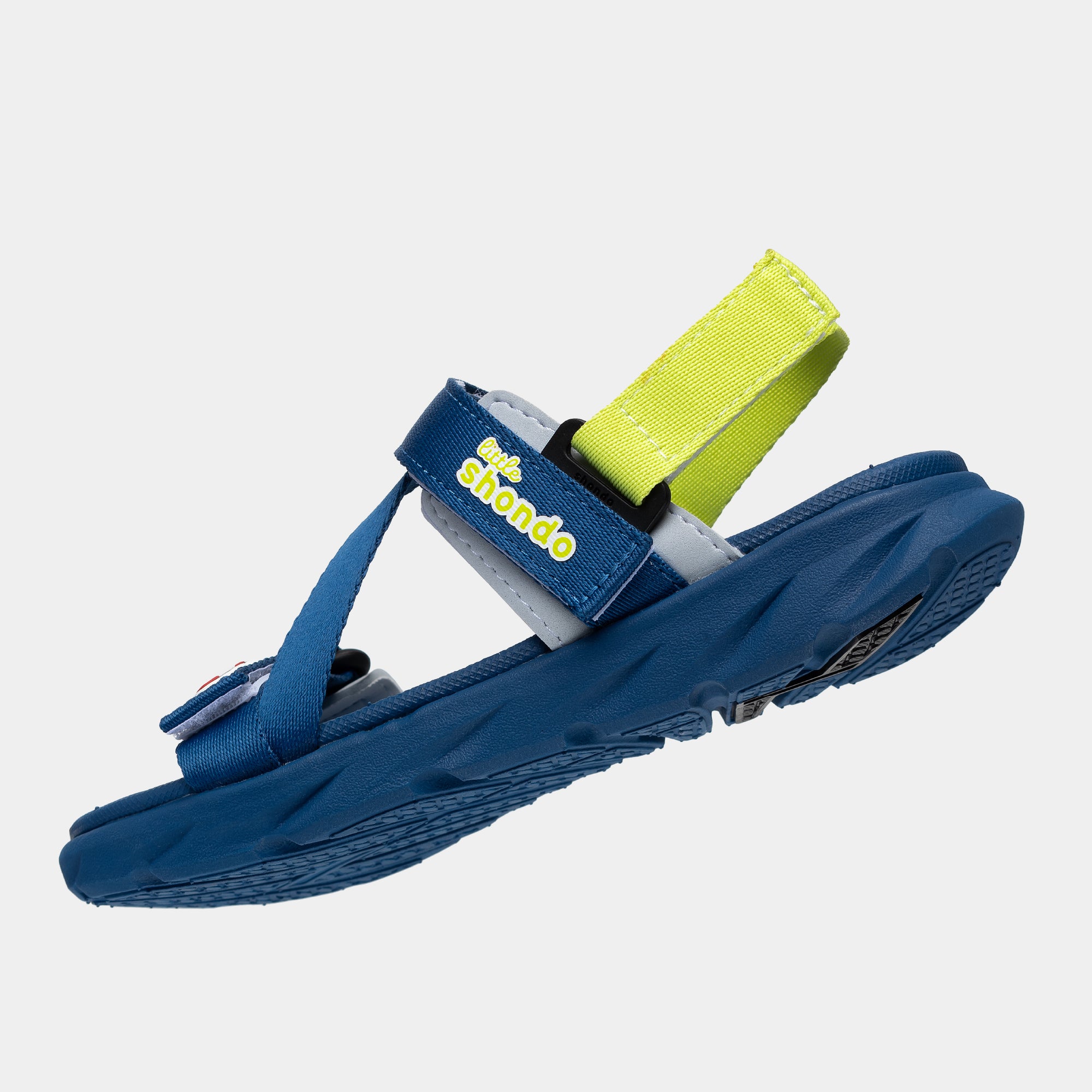 Sandal bé trai Little 6 xanh đậm