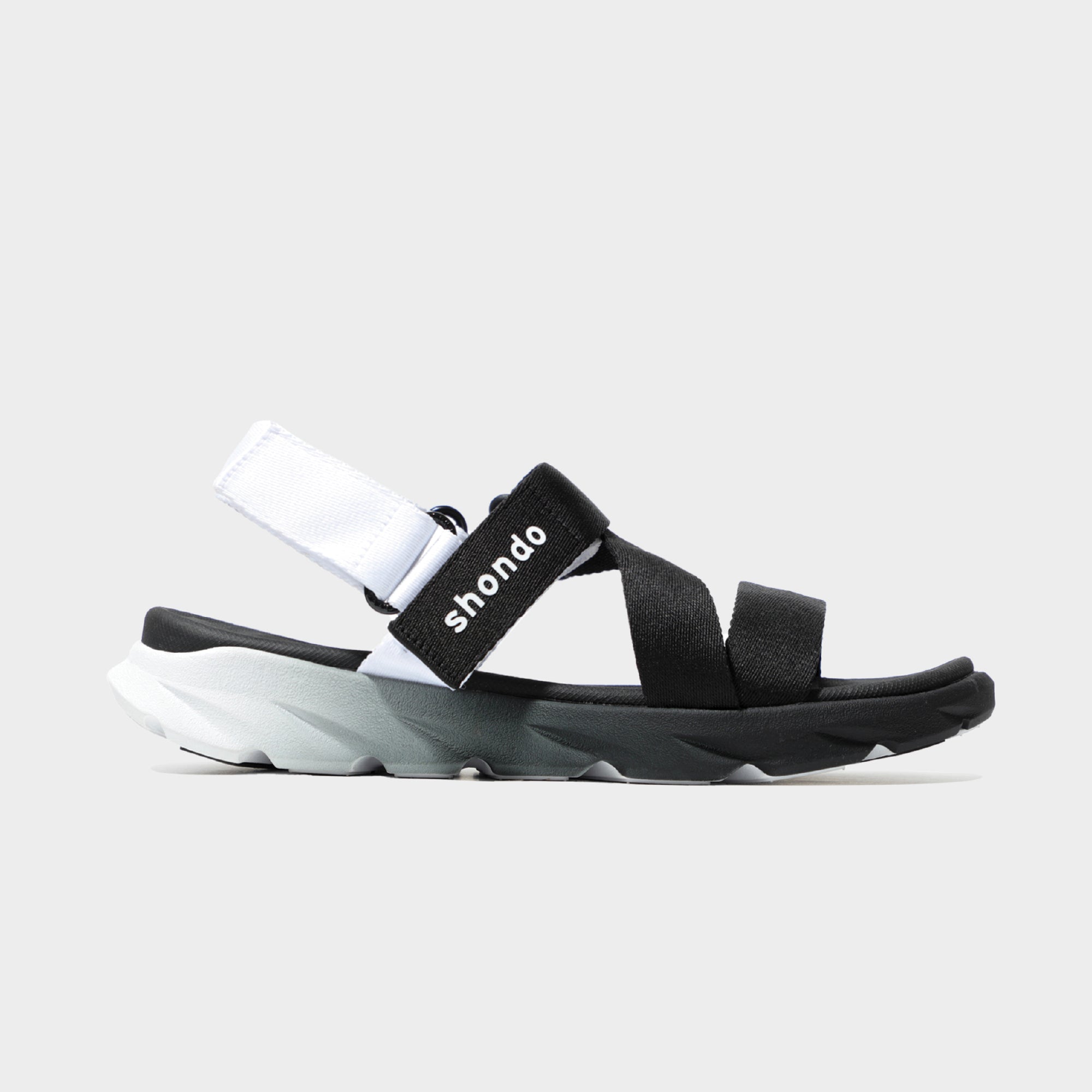 Sandals F6 sport ombre đen trắng