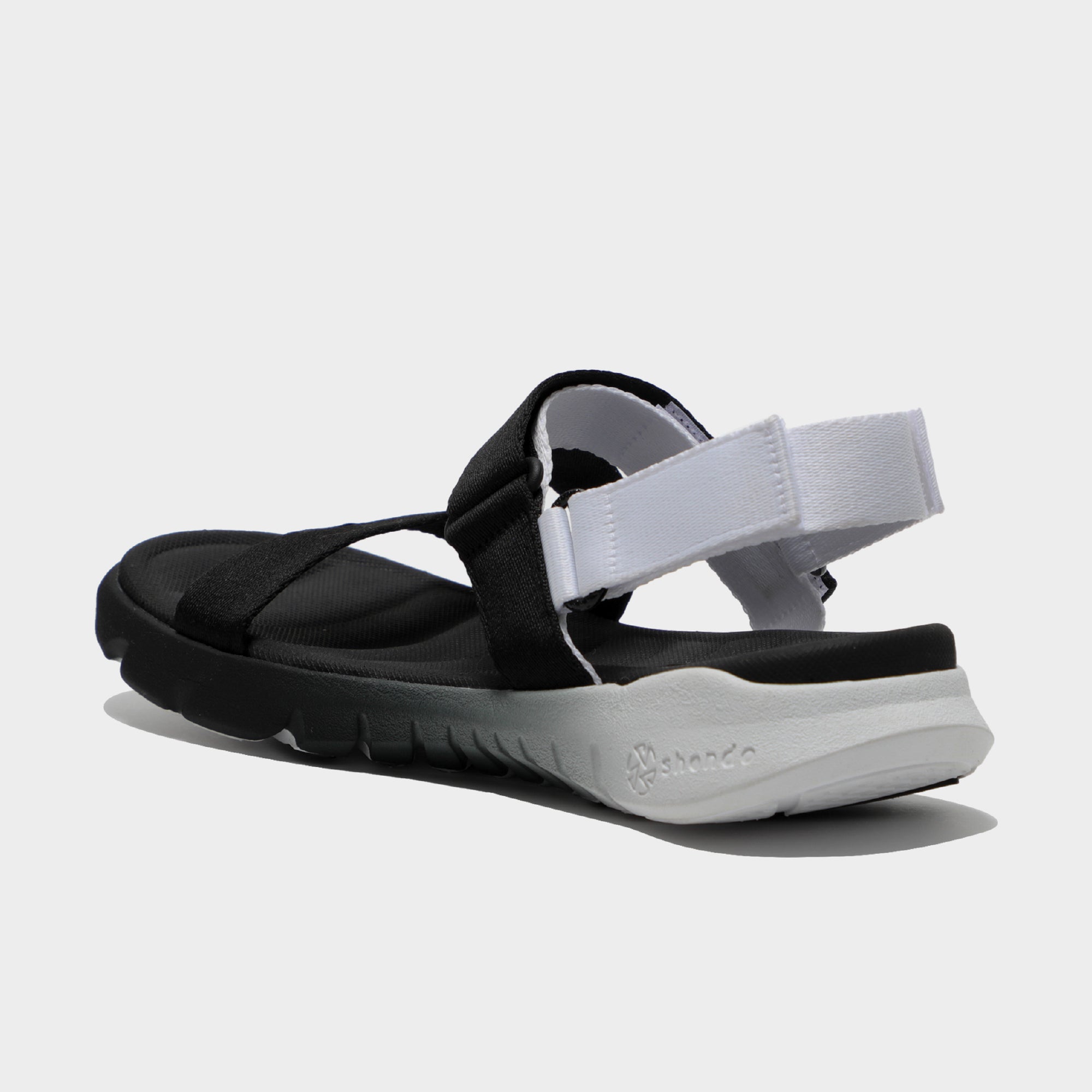 Sandals F6 sport ombre đen trắng