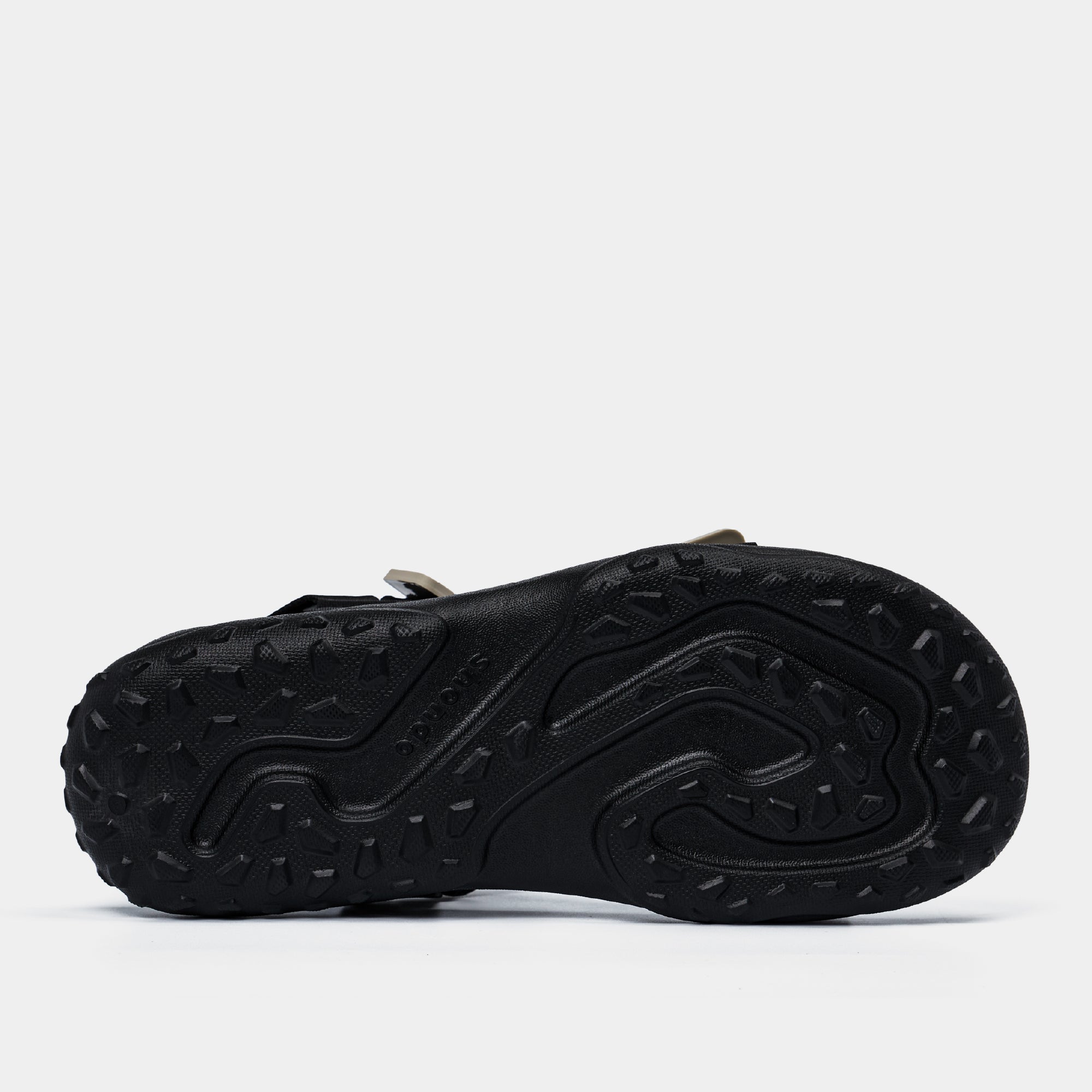 Sandal F11 quai chéo unisex đen