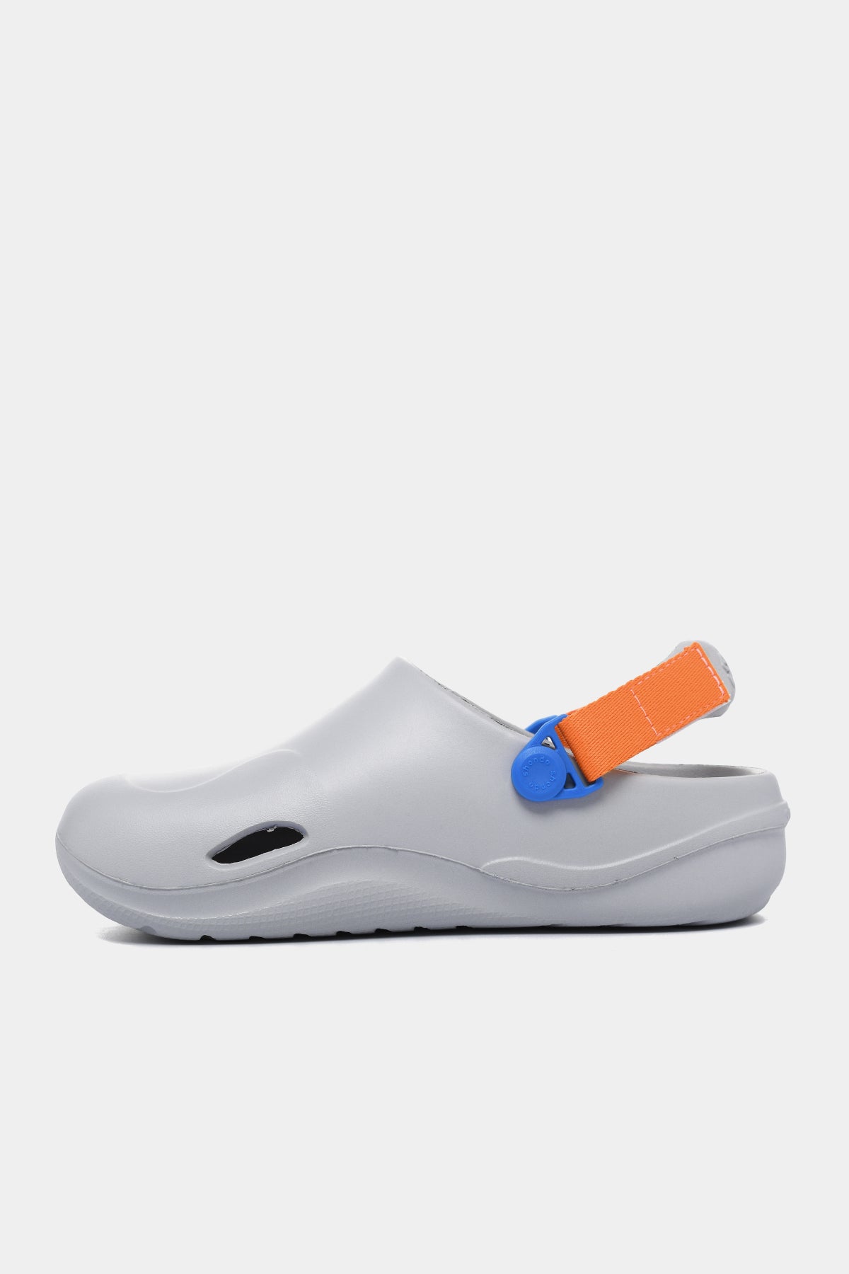 Clog Little Suke bé trai nhựa đúc xám