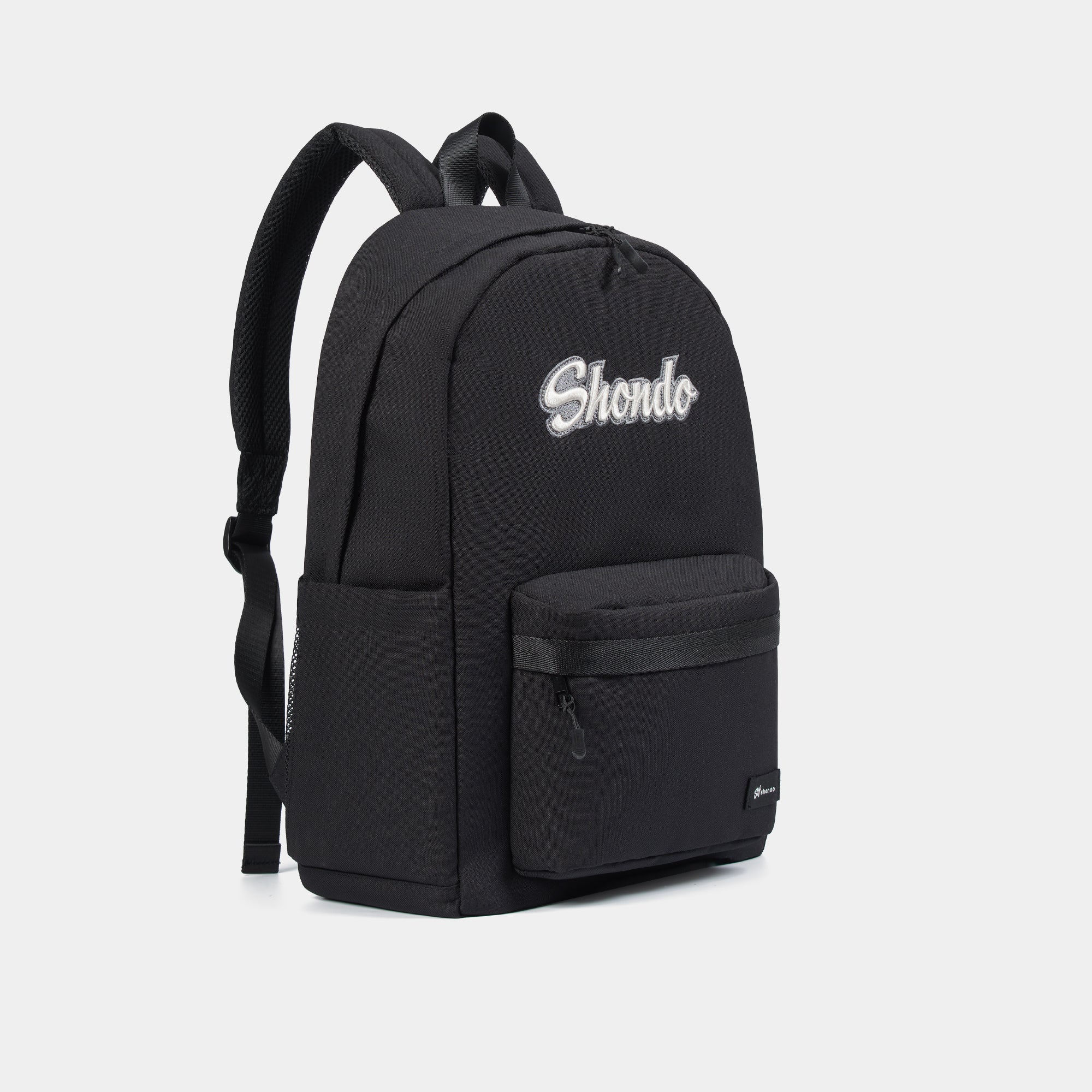 Balo thêu logo Shondo đen