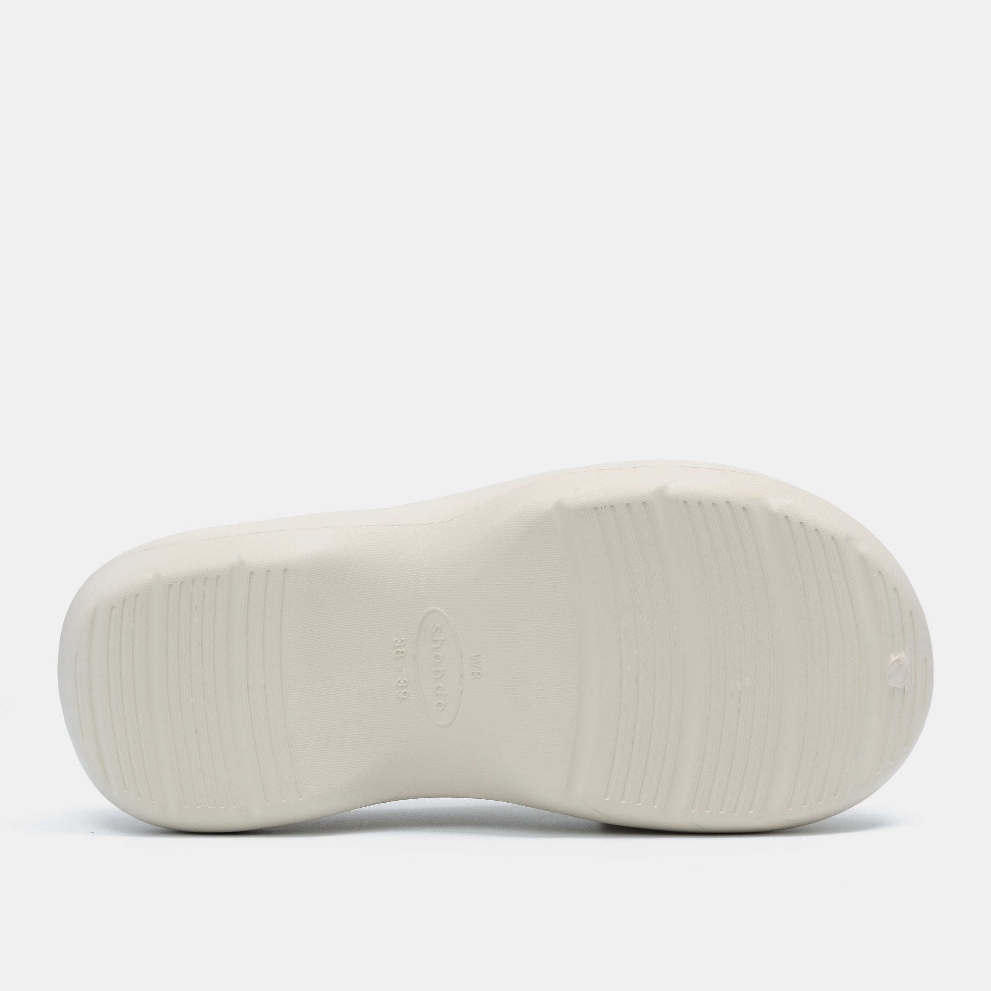 Clog MULE CHIC Limax Christmas nữ trắng kem