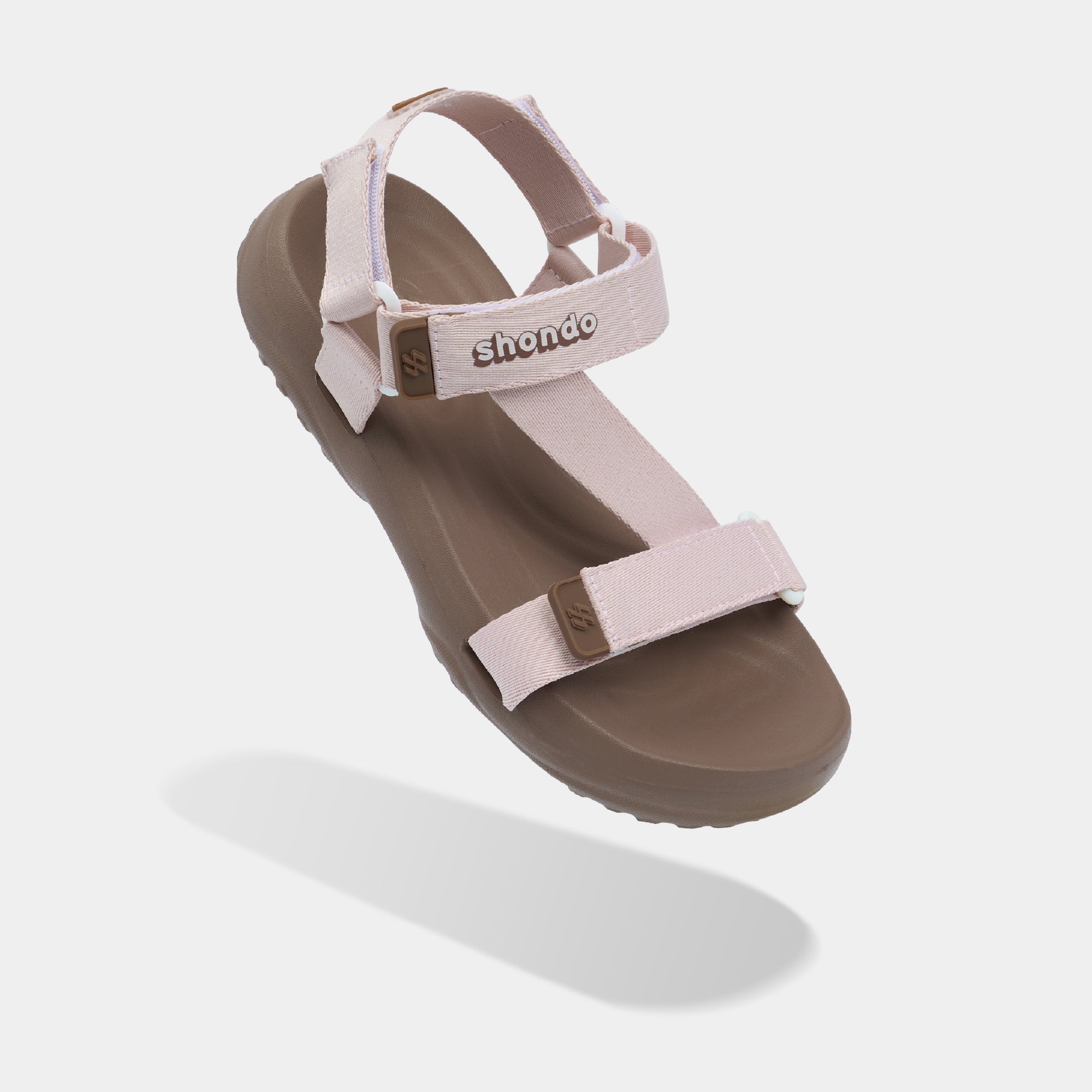 Sandal F11 quai chéo nữ hồng