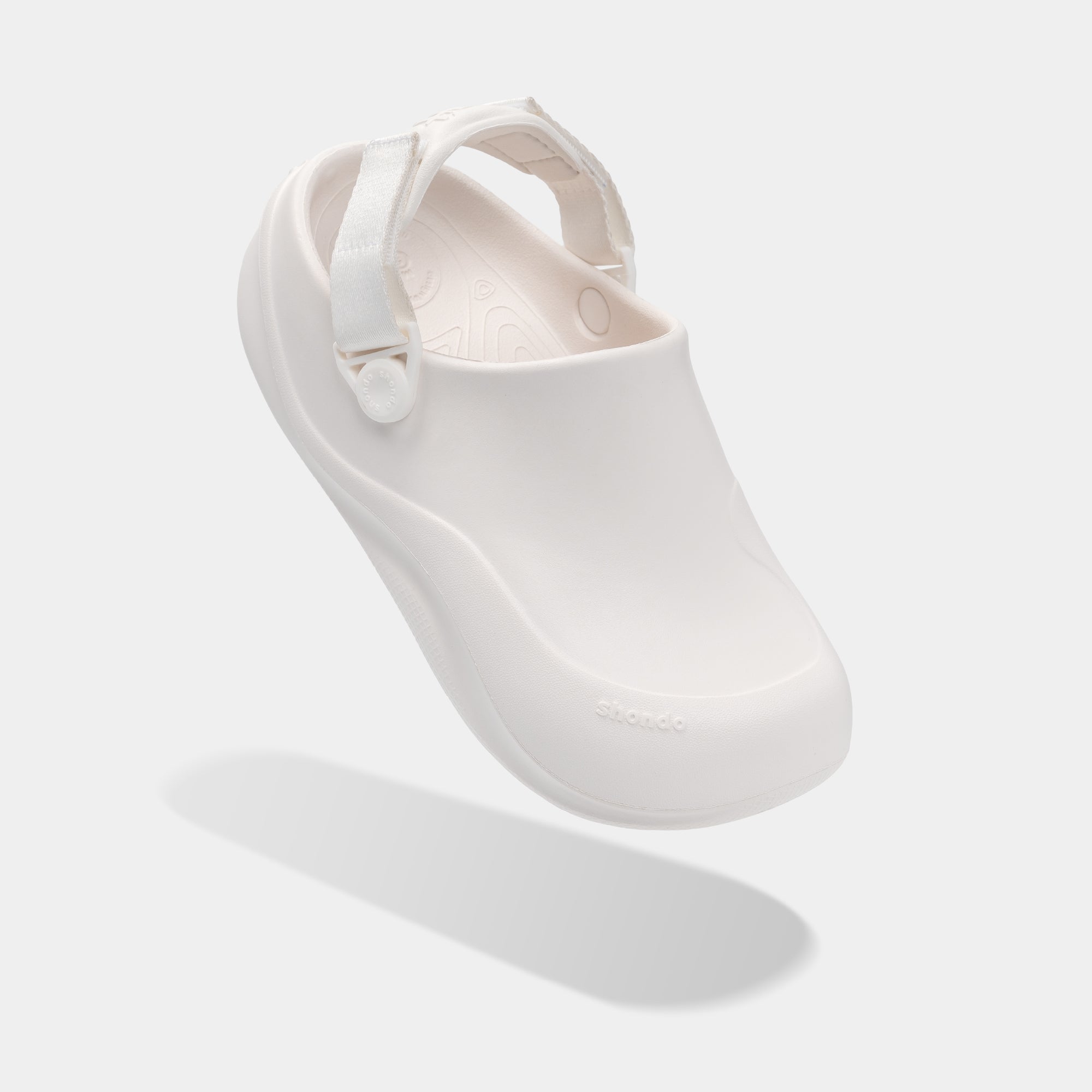 Giày Clog Suke nữ trắng