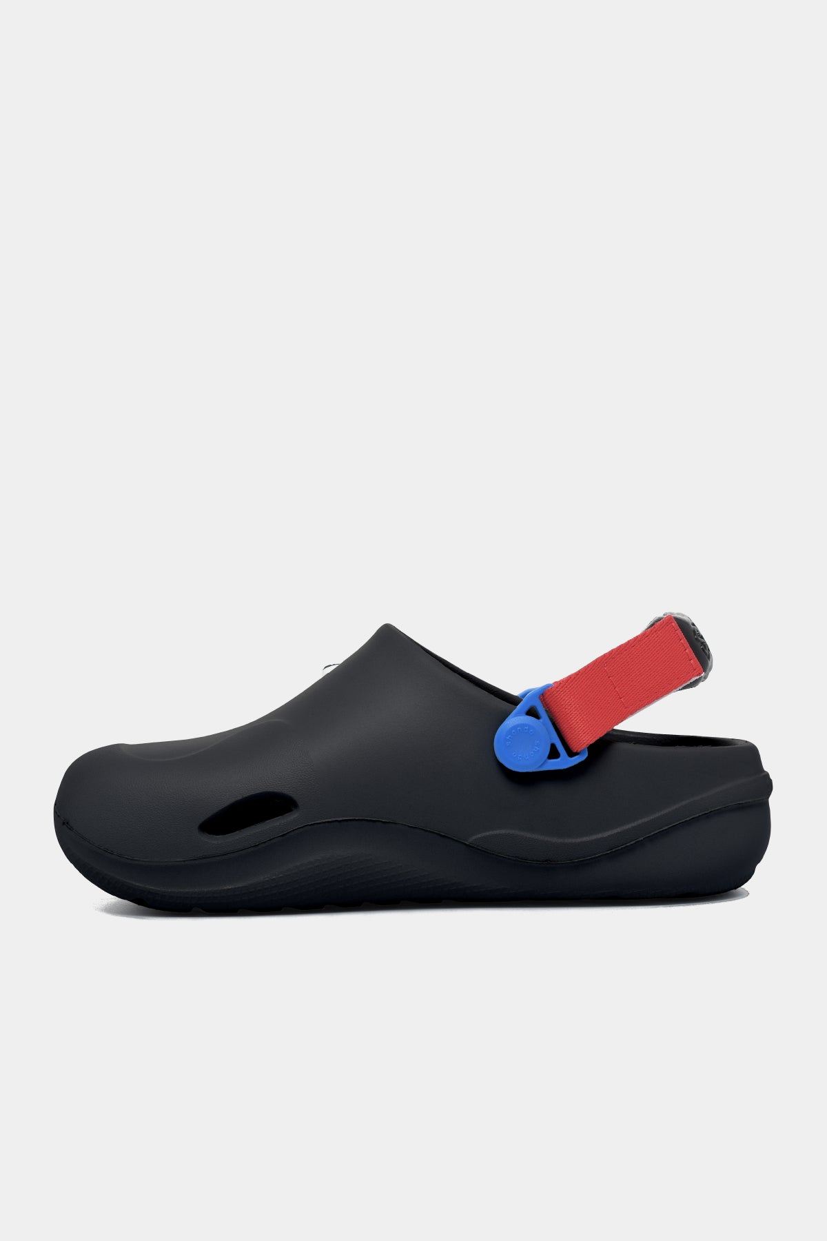 Clog Little Suke bé trai nhựa đúc đen